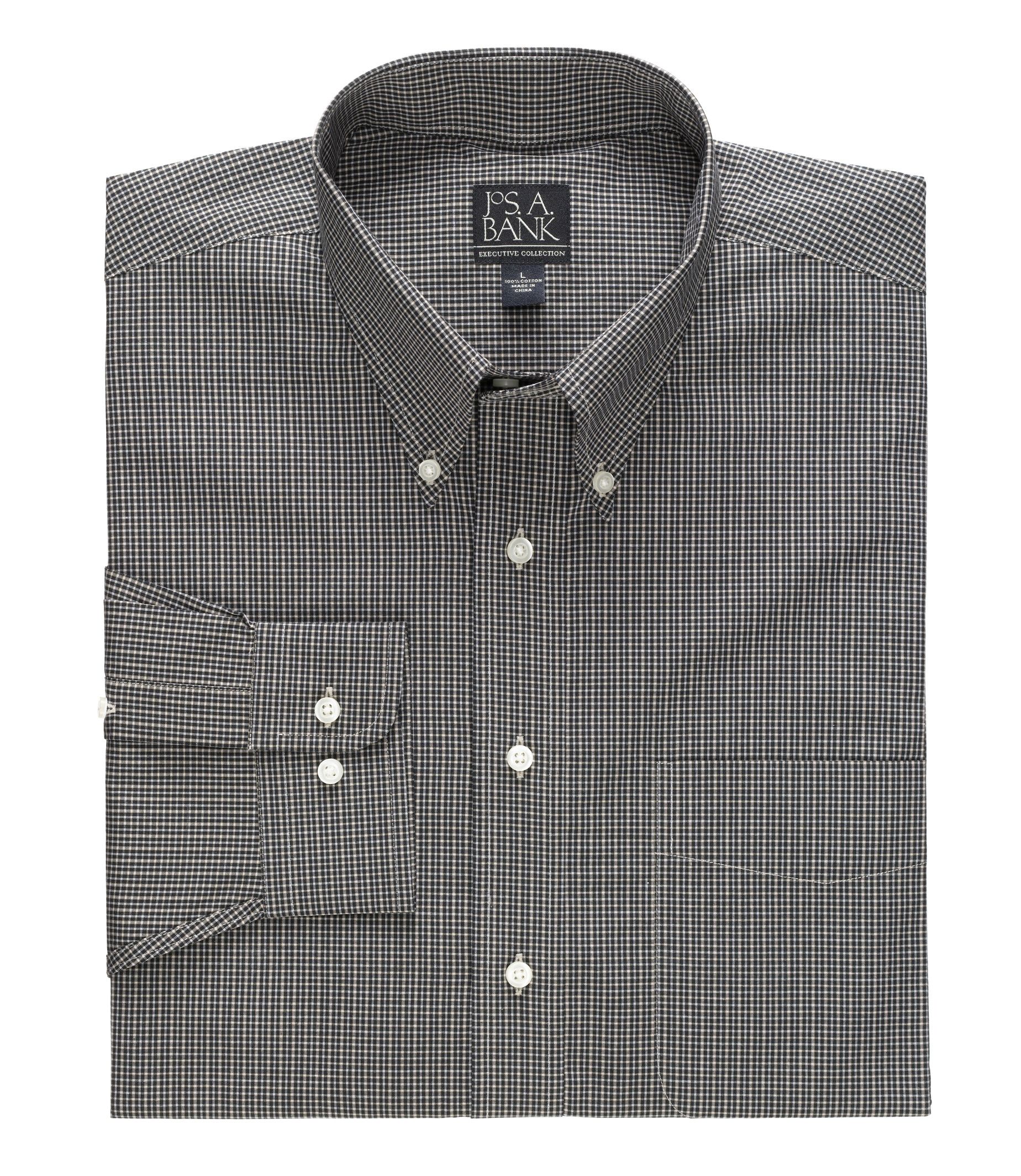 Executive Long Sleeve Buttondown Cotton Sportshirt