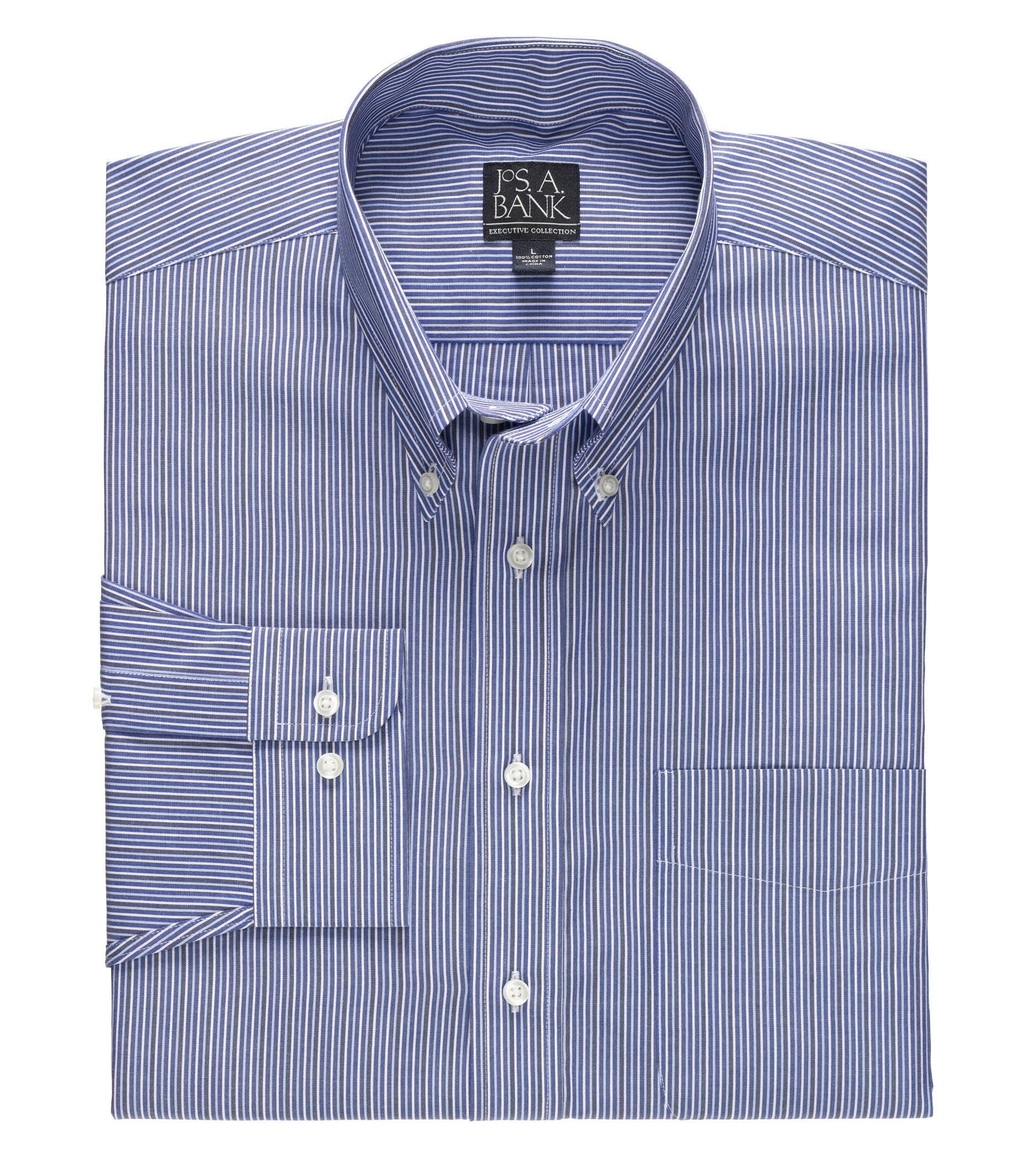 Executive Long Sleeve Buttondown Cotton Sportshirt