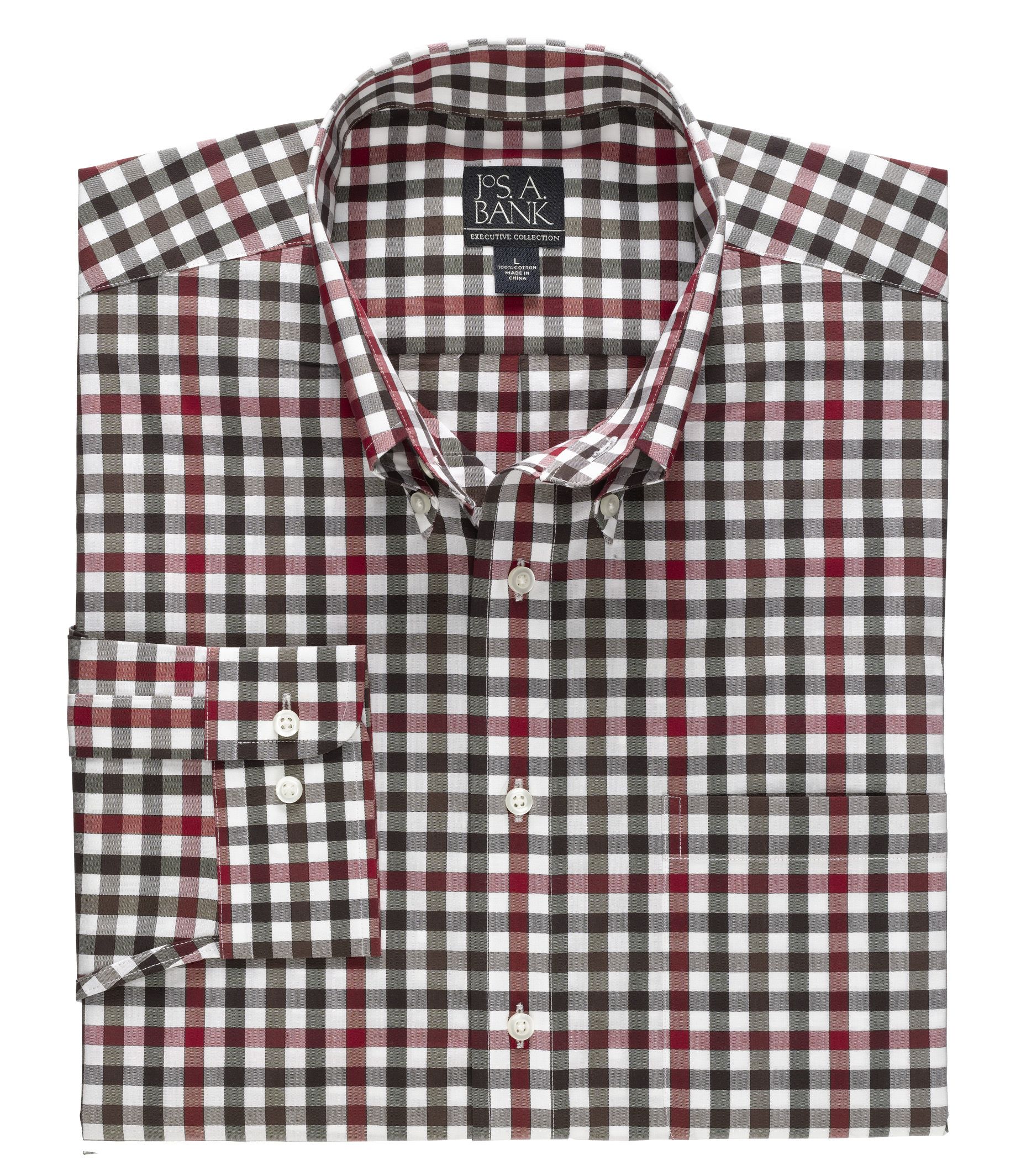 Executive Long Sleeve Buttondown Cotton Sportshirt