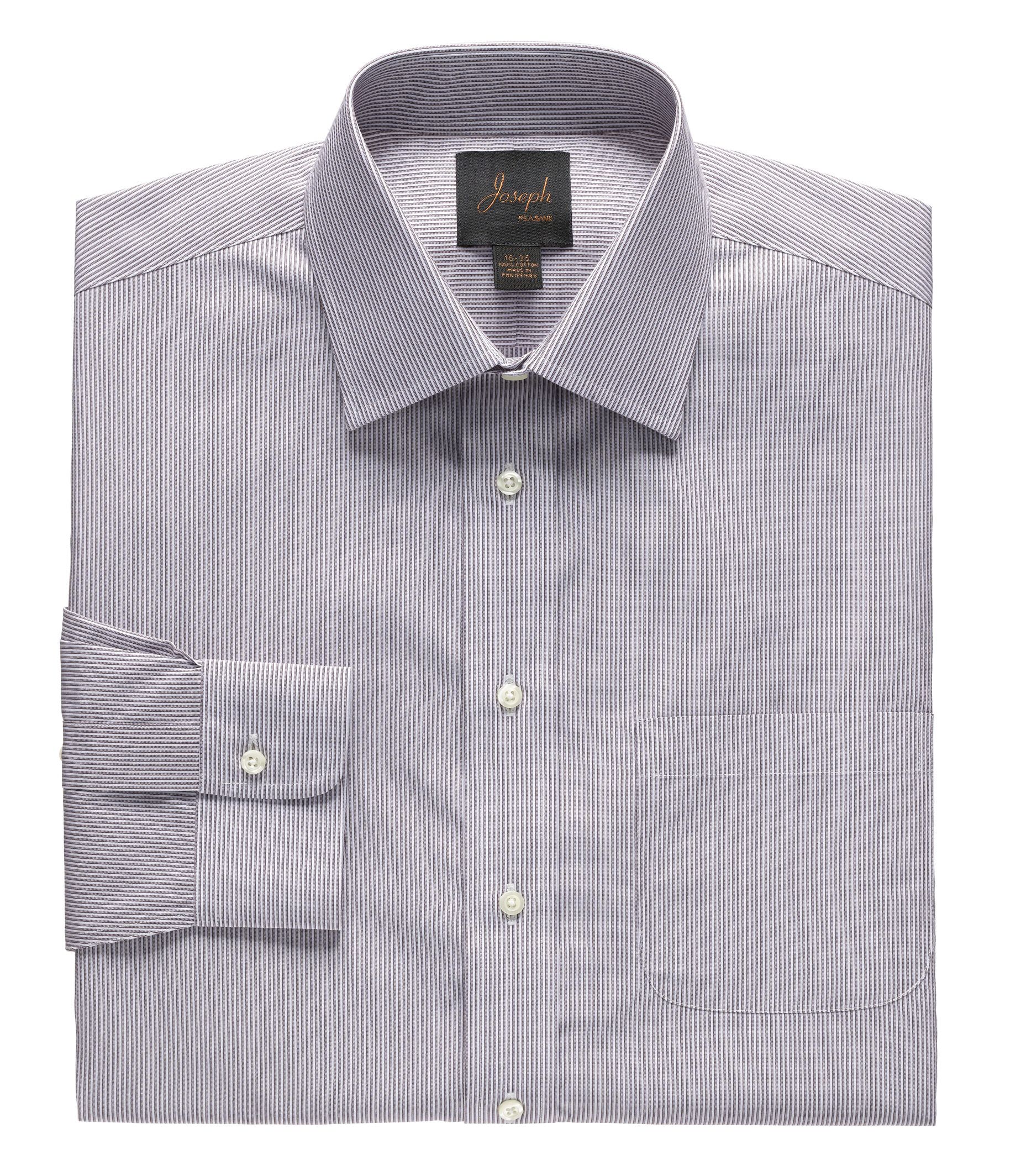 Joseph Spread Collar Cotton Dress Shirt