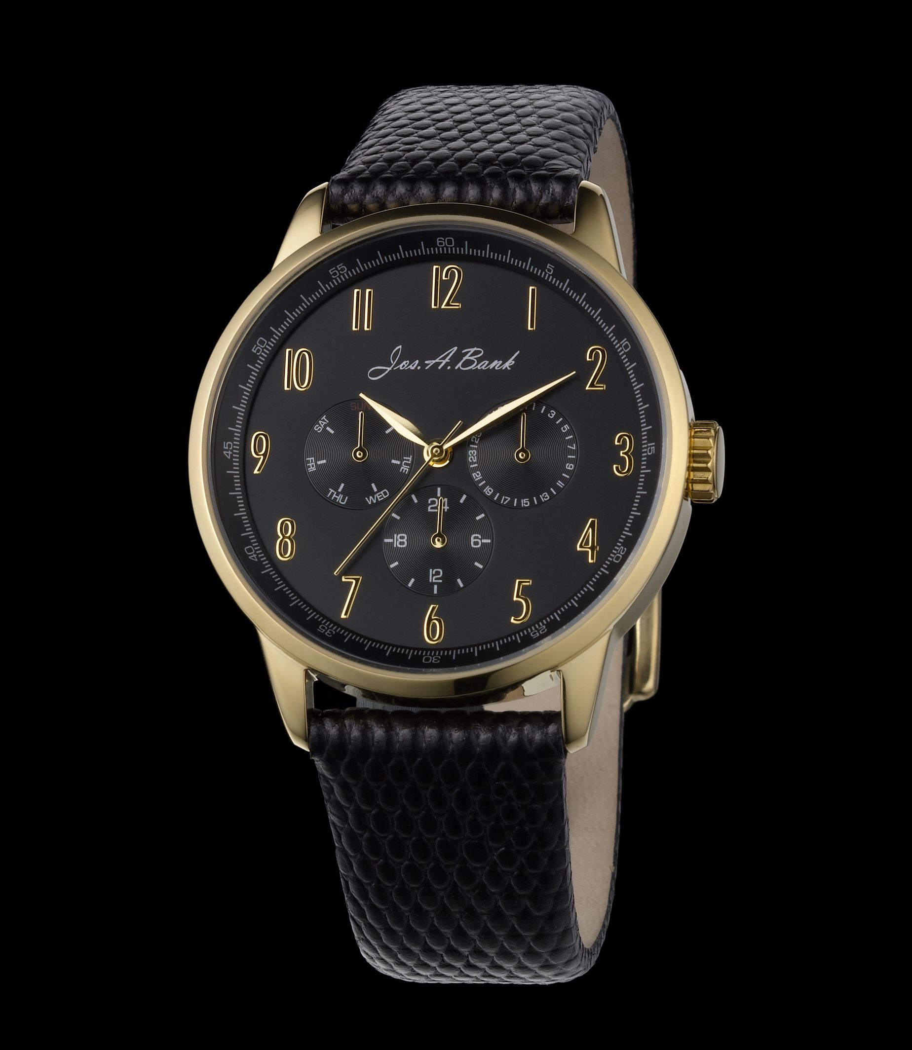 Jos. A. Bank Exclusive Multifunctional Round Case Watch