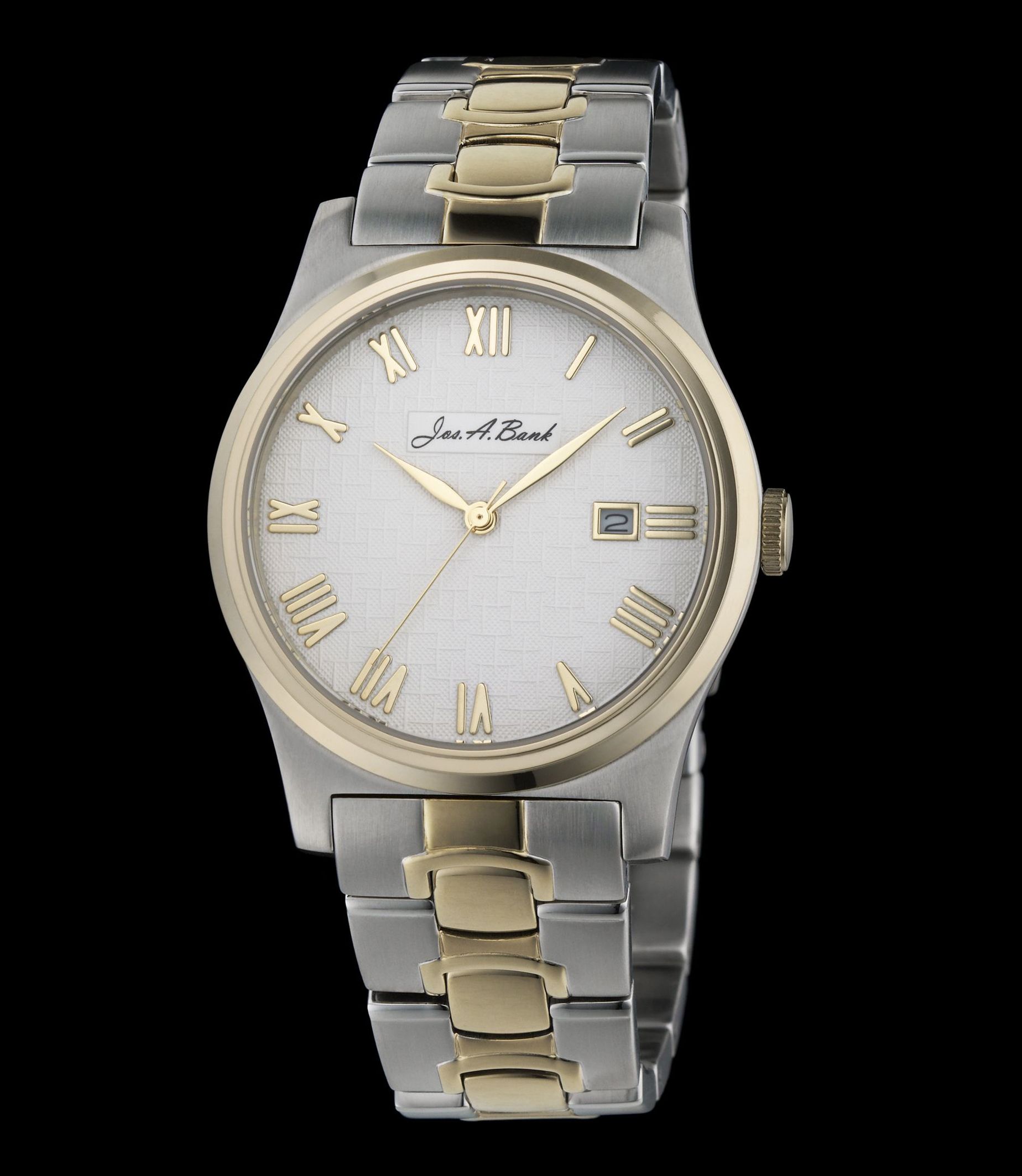 Jos. A. Bank Exclusive Two-Tone Bracelet Watch
