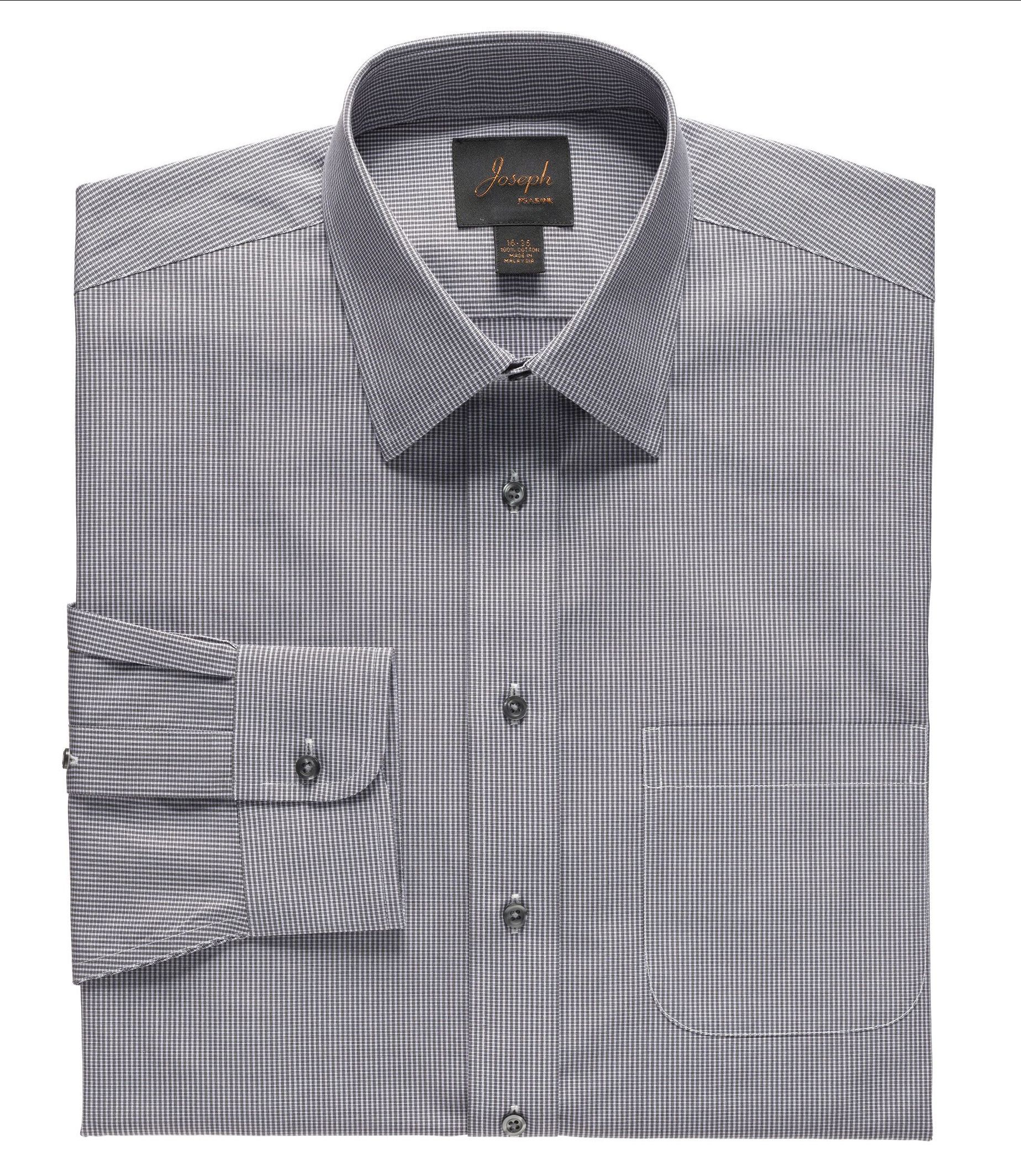 Joseph Spread Collar Cotton Dress Shirt