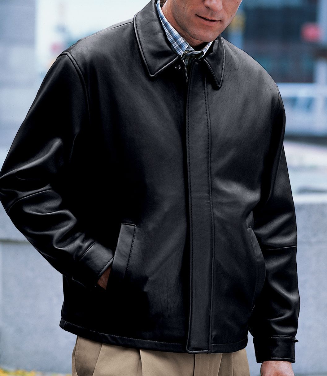 New Zealand Open Bottom Lambskin Jacket- Big Sizes