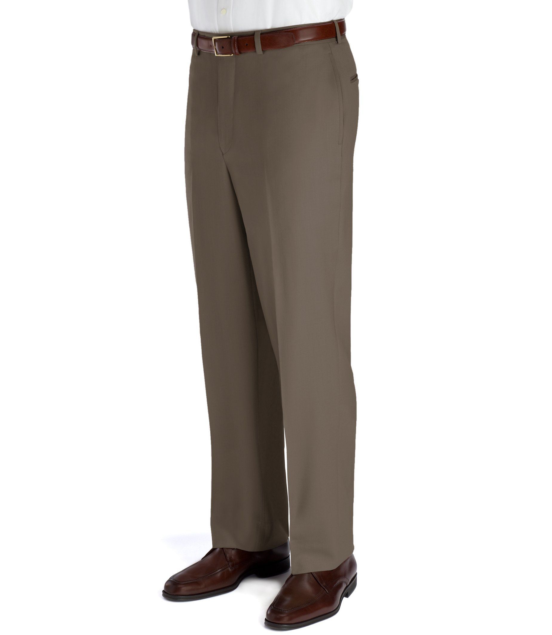 Traveler Suit Seperate Plain Front Trousers