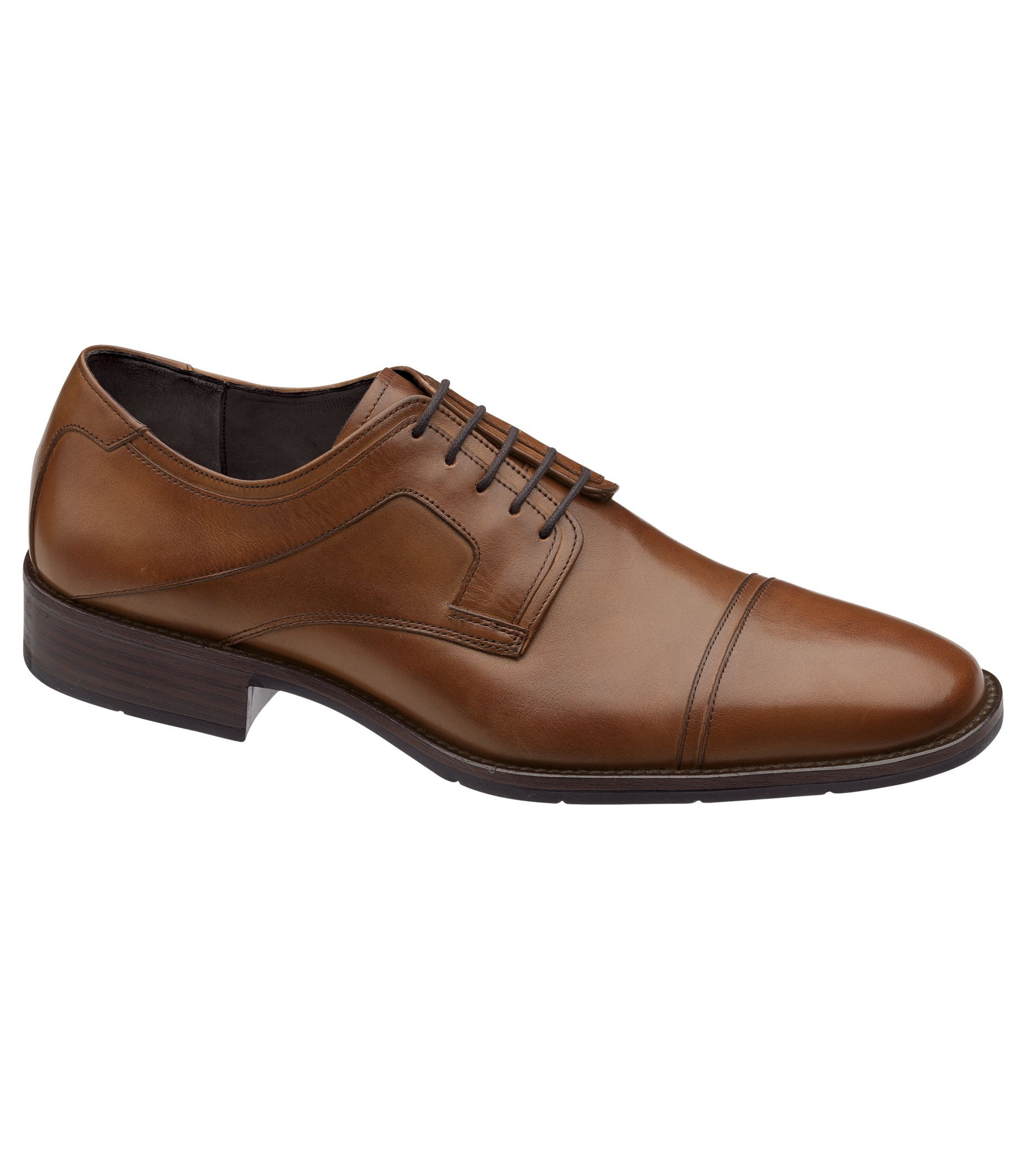 johnston and murphy larsey cap toe oxford