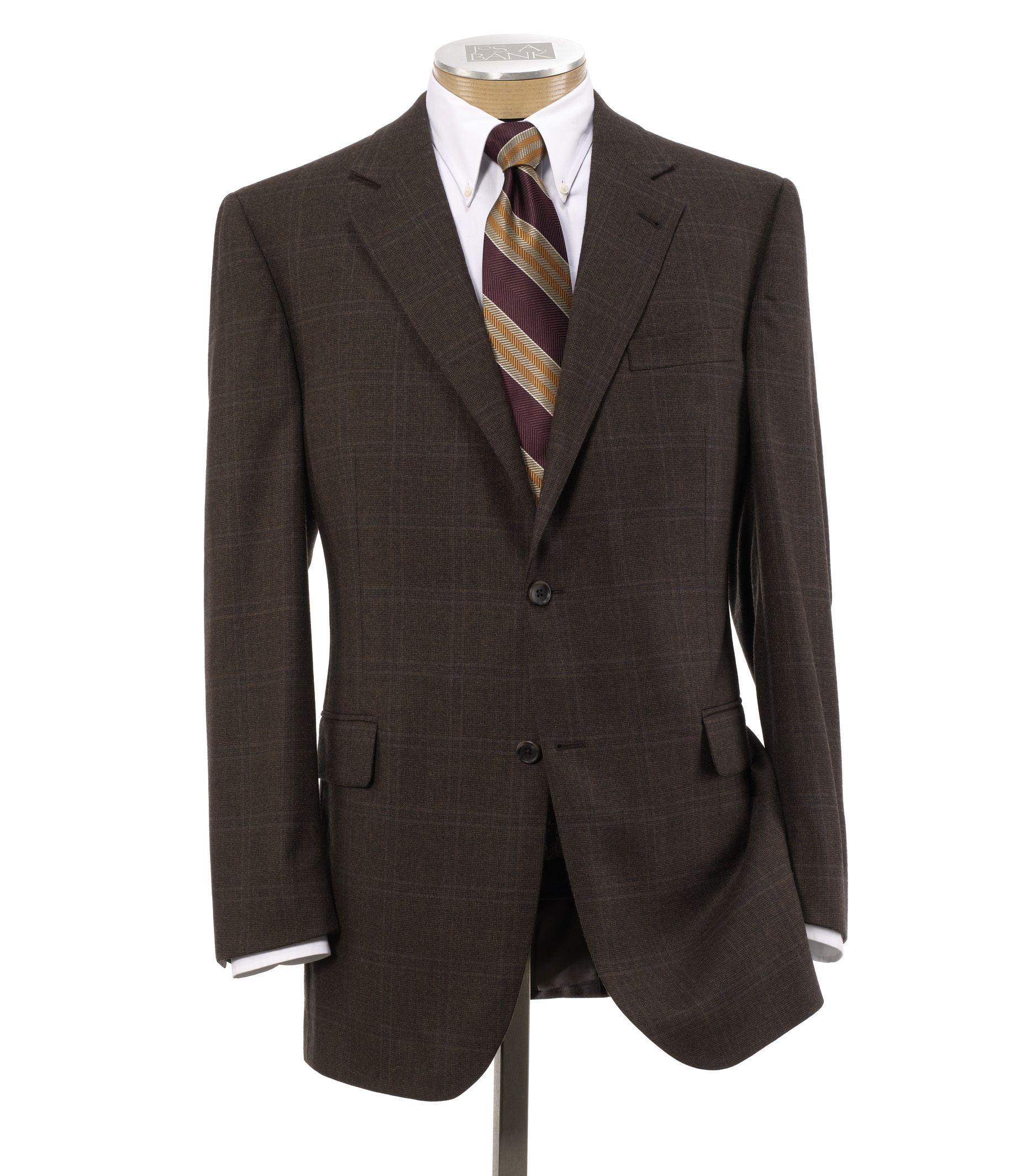Signature 2-Button Windowpane Sportcoat