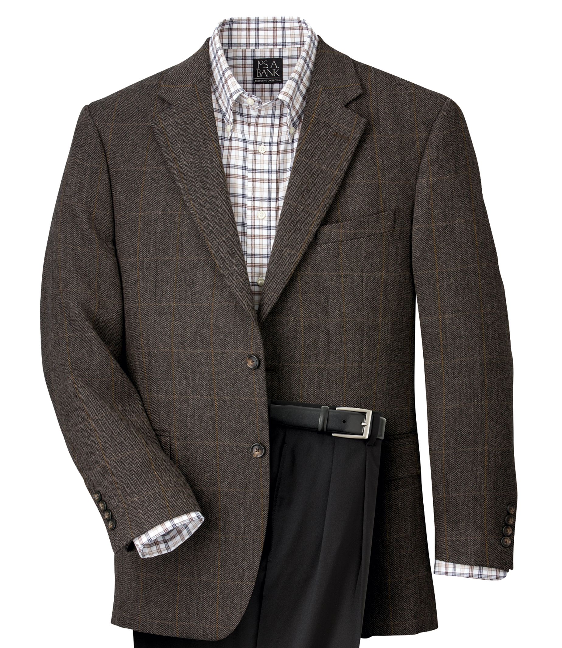 Executive 2 Button Fleece Rich Wool Sportcoat