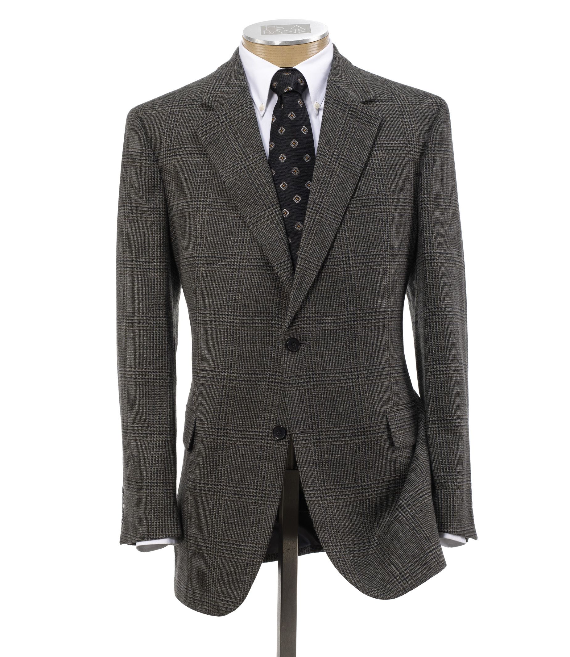 2 Button Fleece Rich Wool Sportcoat  - Sizes 44-52
