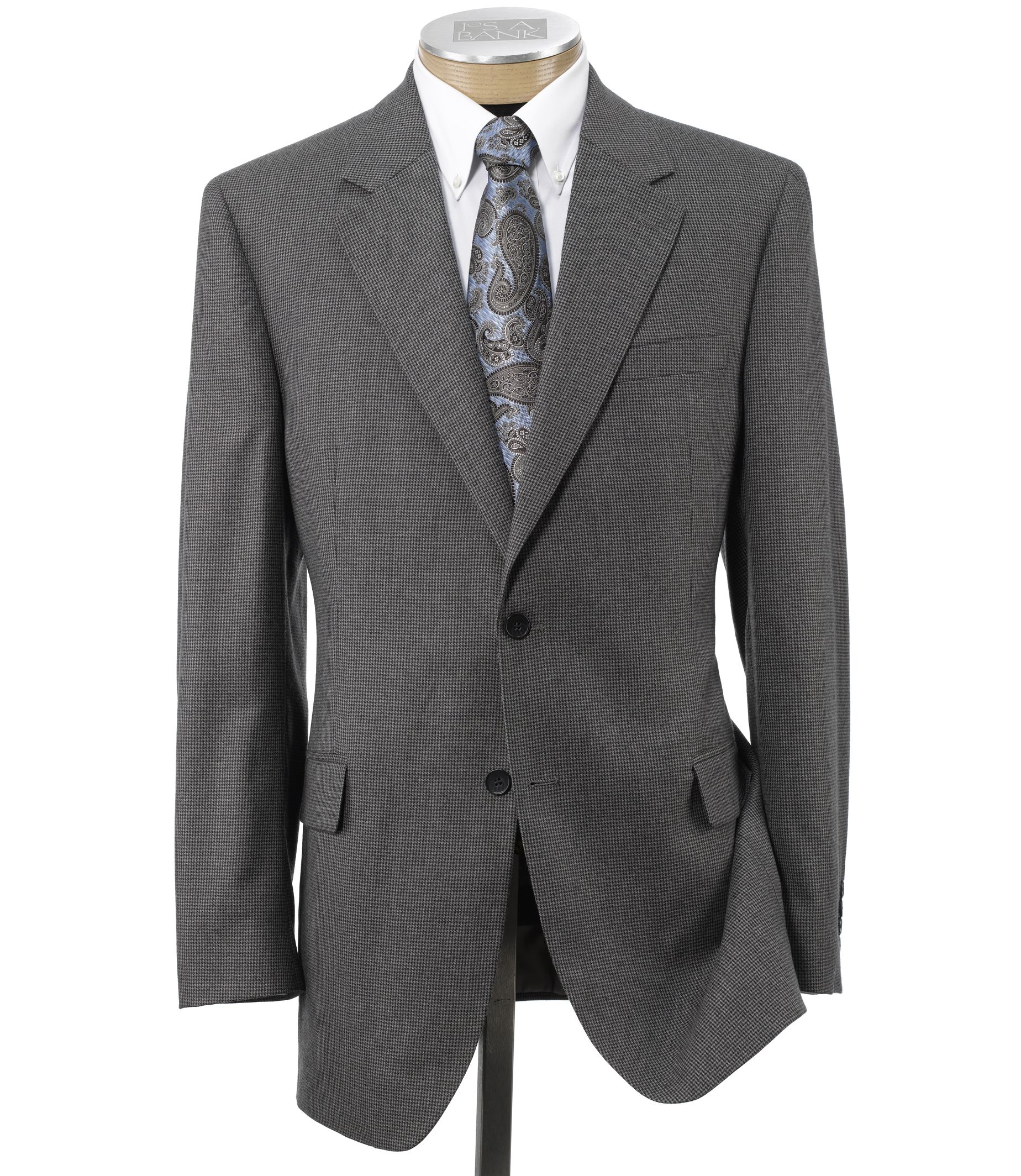 Wool/Cashmere 2-Button Sportcoat- Sizes 44-52