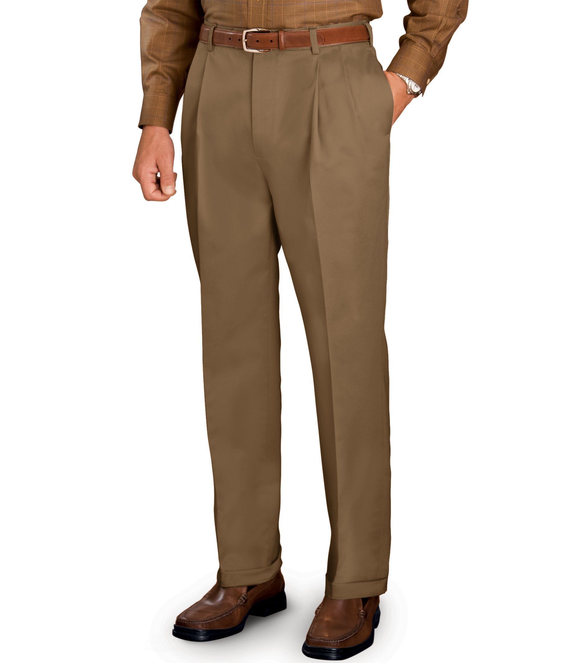 tailored-fit-traveler-wrinkle-free-pleated-khakis-sizes-44-48-feedbeat