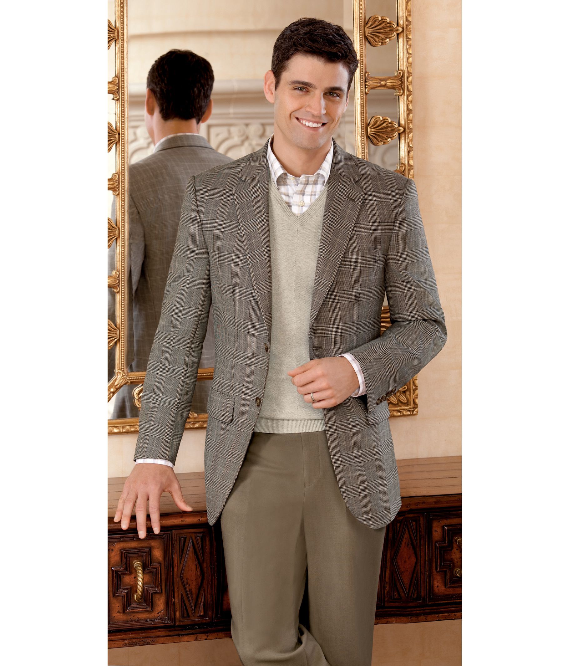 Traveler Wool Tailored Fit 2-Button Sportcoat