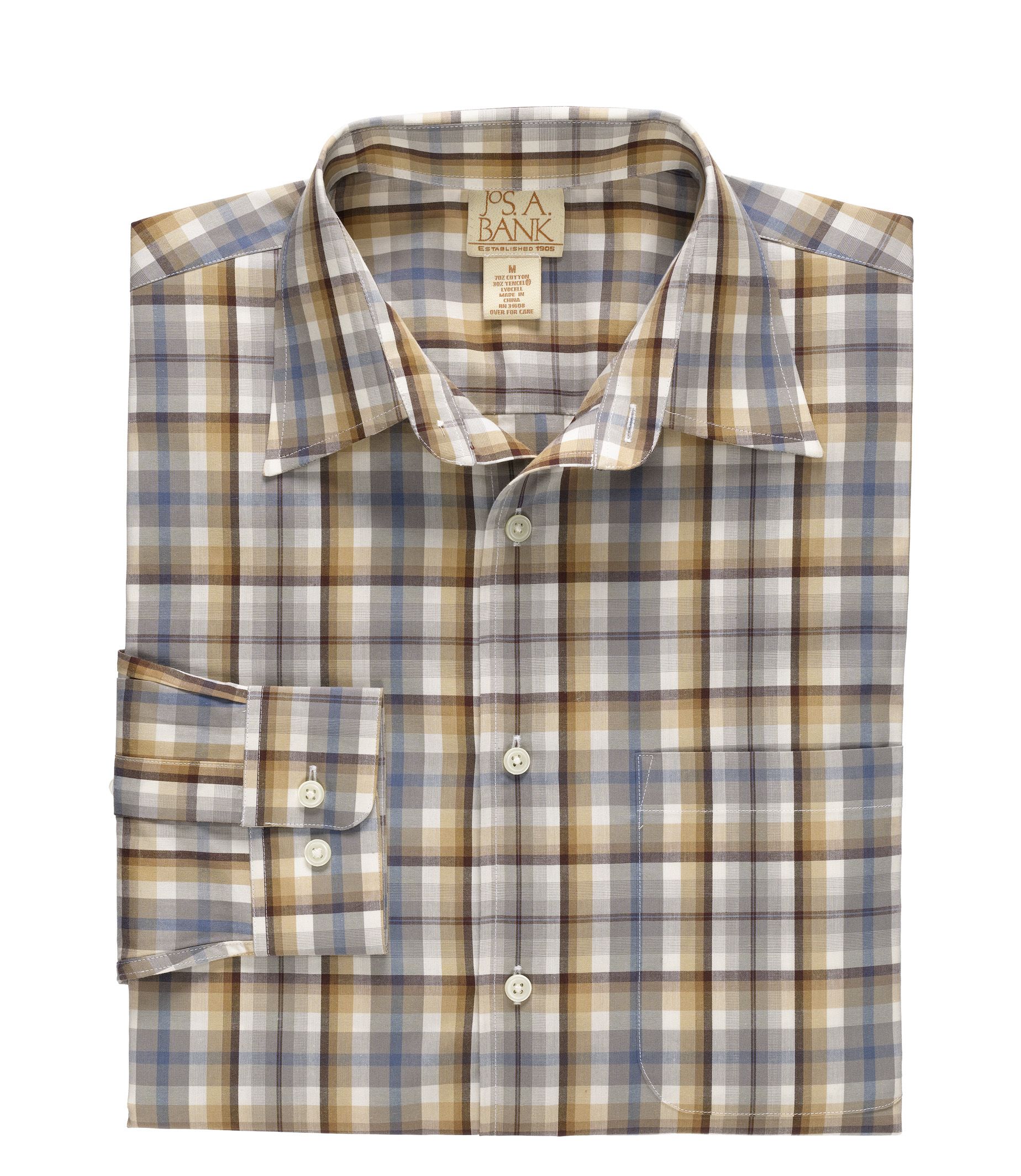 VIP Long Sleeve Cotton/Tencel Sportshirt