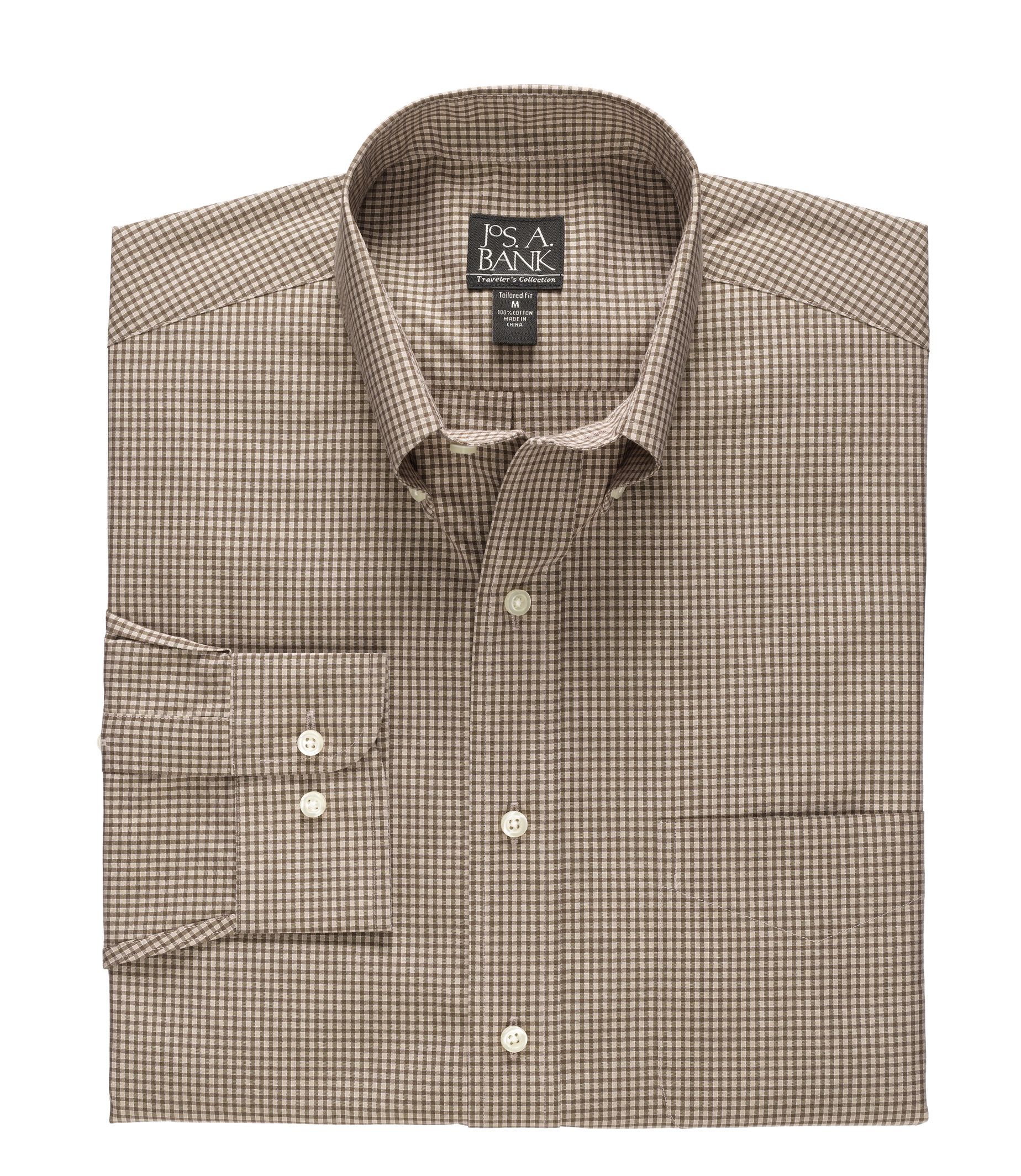 Traveler Long-Sleeve Buttondown Sportshirt