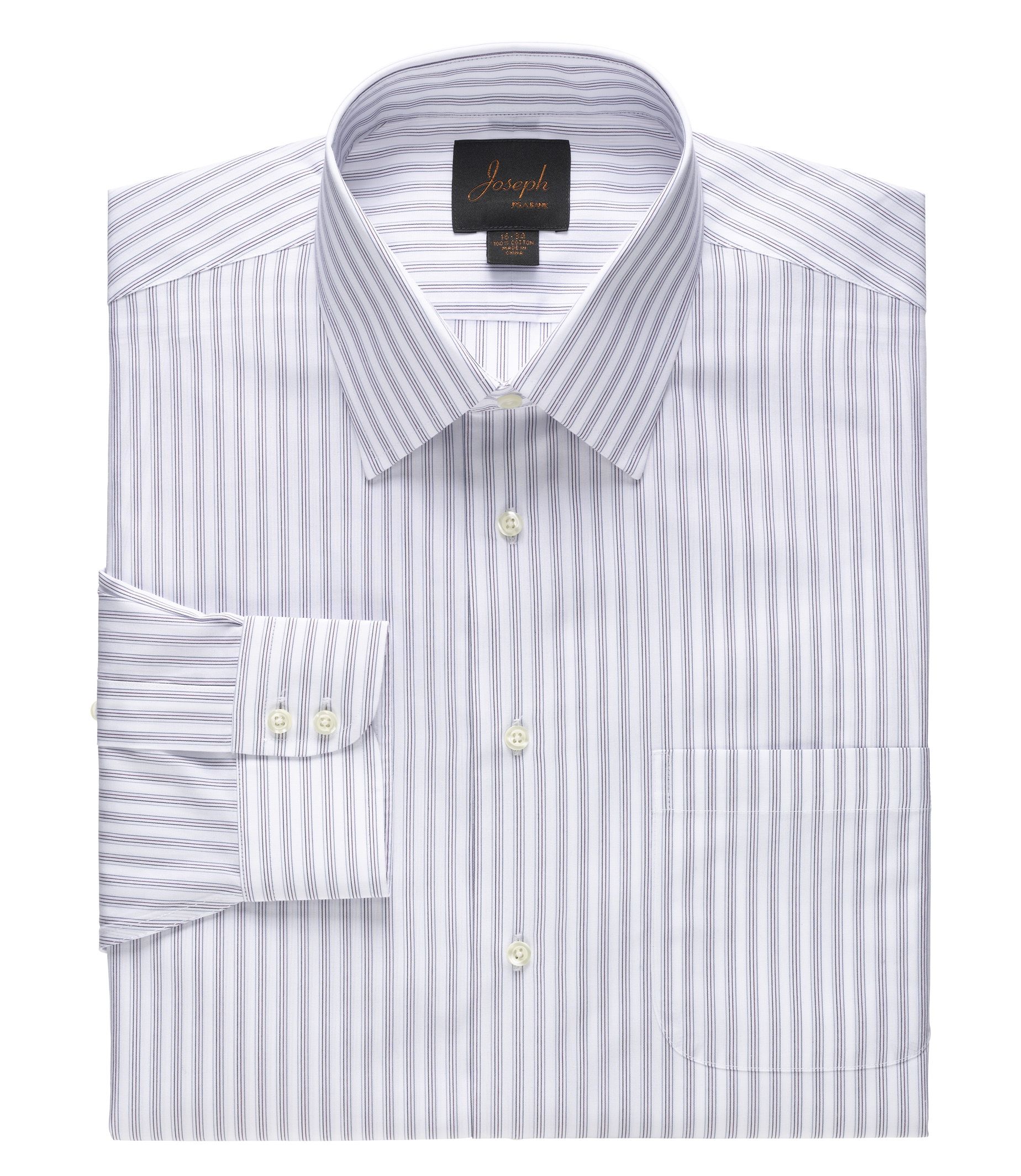 Joseph Spread Collar Cotton Dress Shirt
