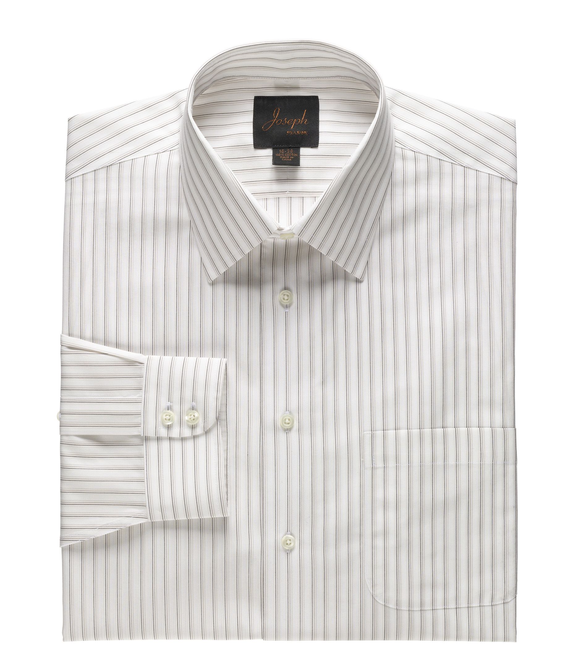 Joseph Spread Collar Cotton Dress Shirt