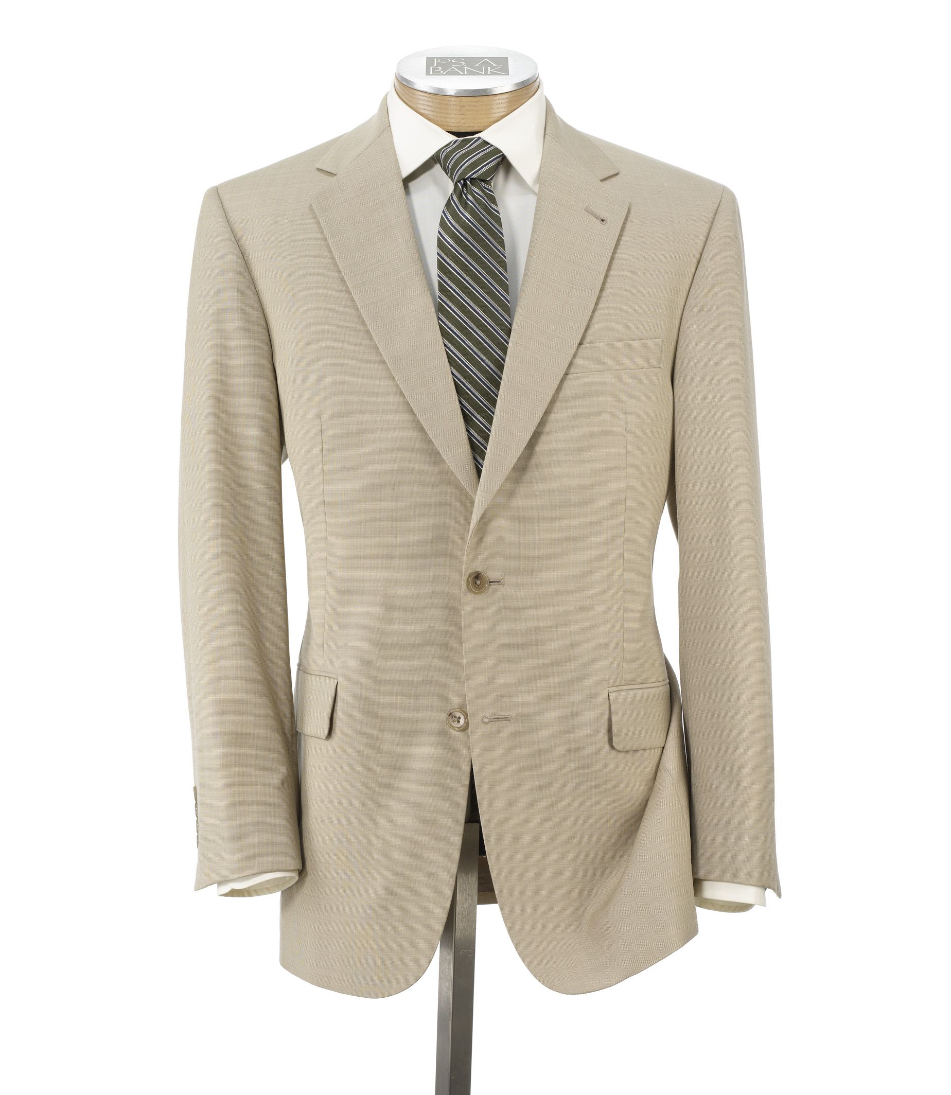 NEW! Signature Tropical Weave 2-Button Center Vent Suit- Sizes 44 X-Long-52