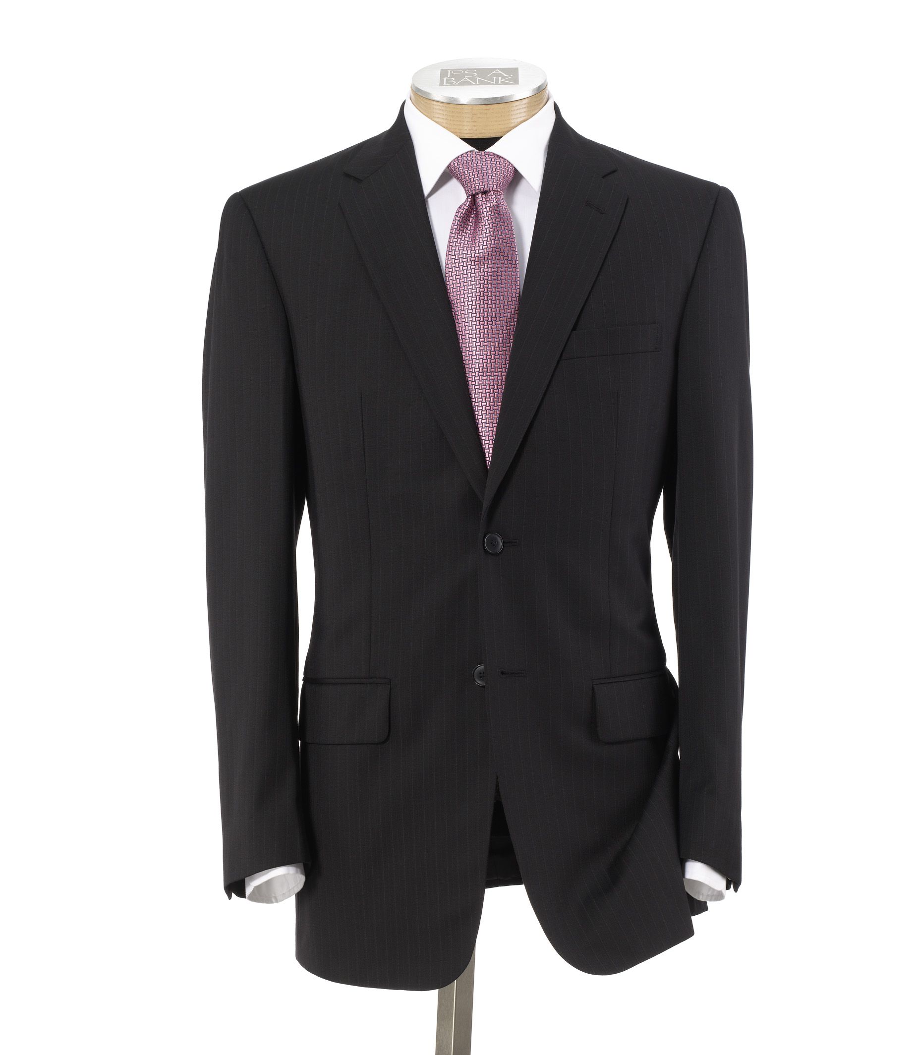 Traveler Tailored Fit 2-Button Suit with Plain Front Trousers