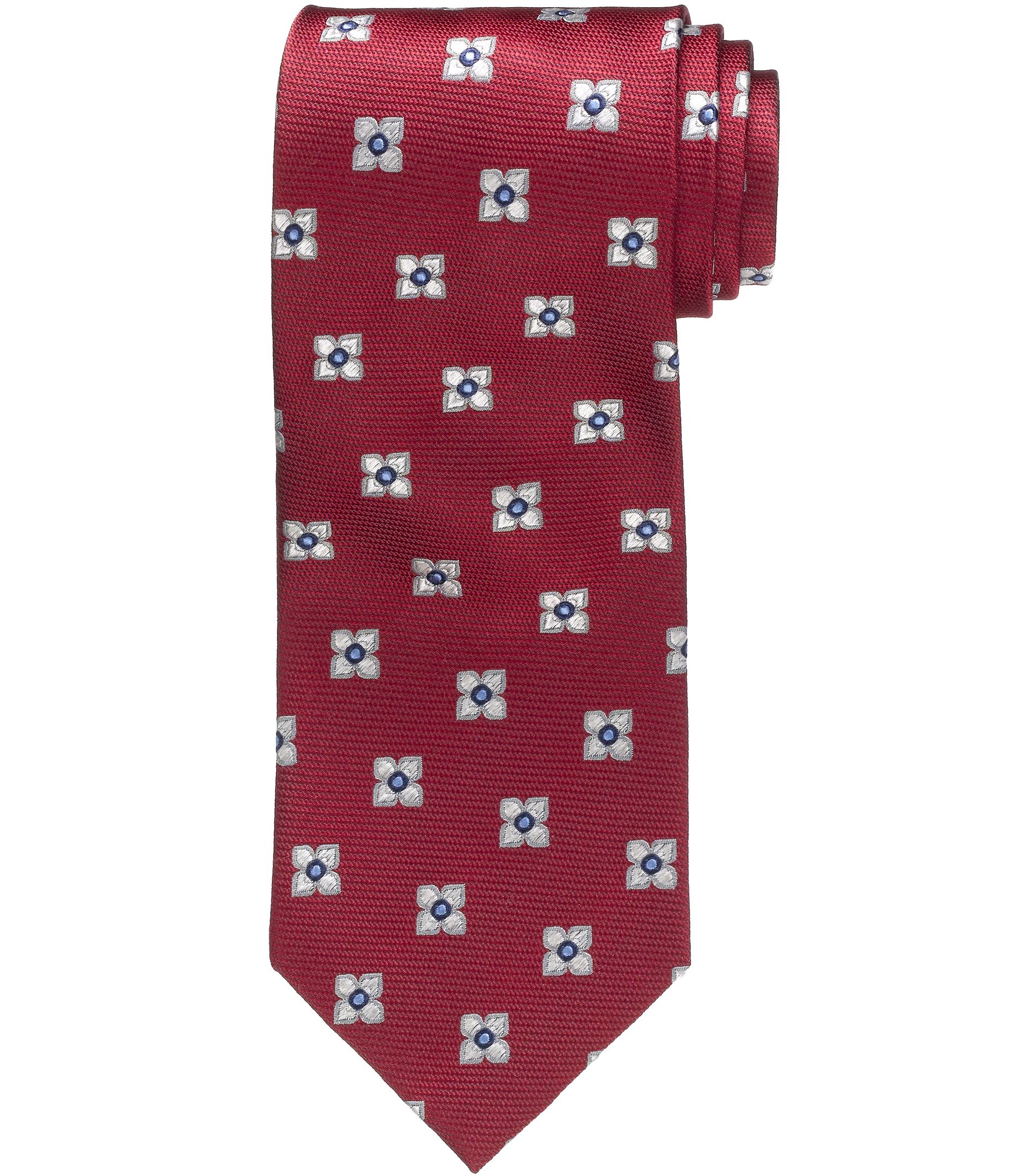 Executive Textured Flower Tie