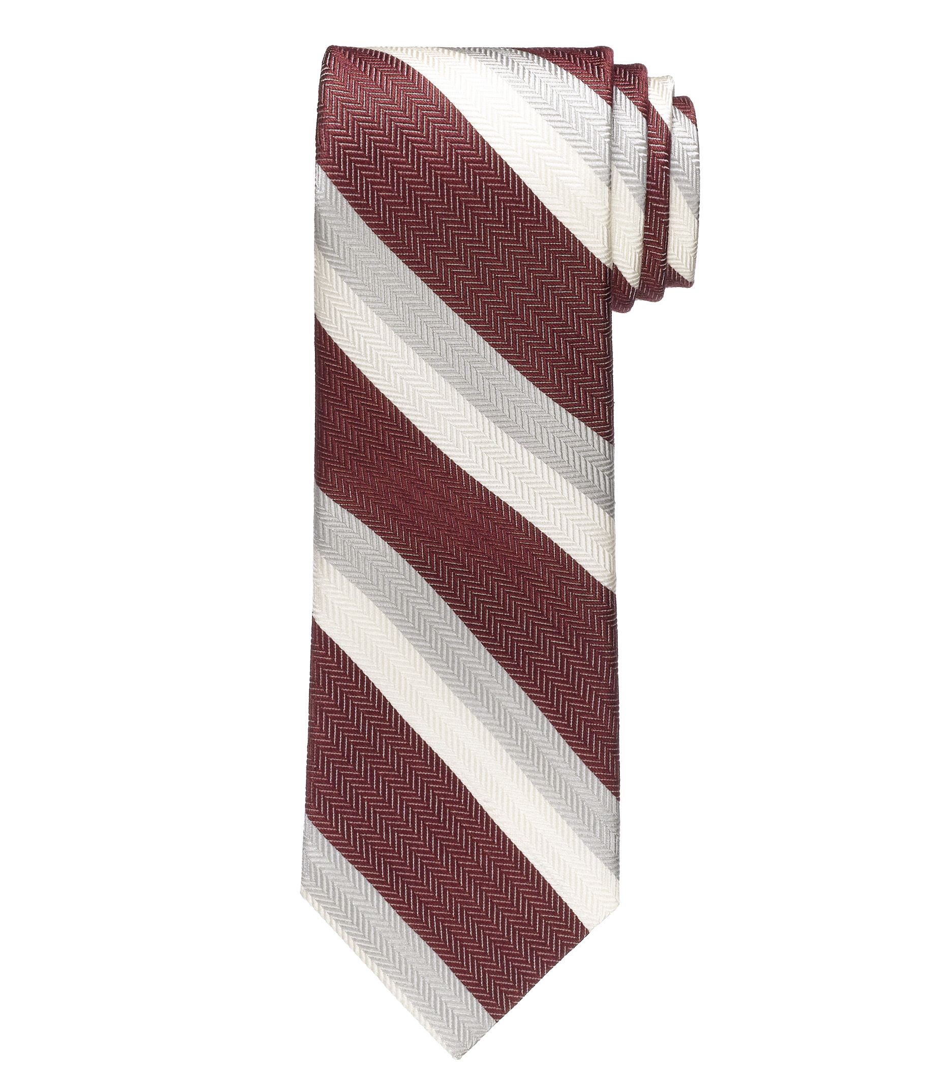 Joseph Alternating Stripe Tie
