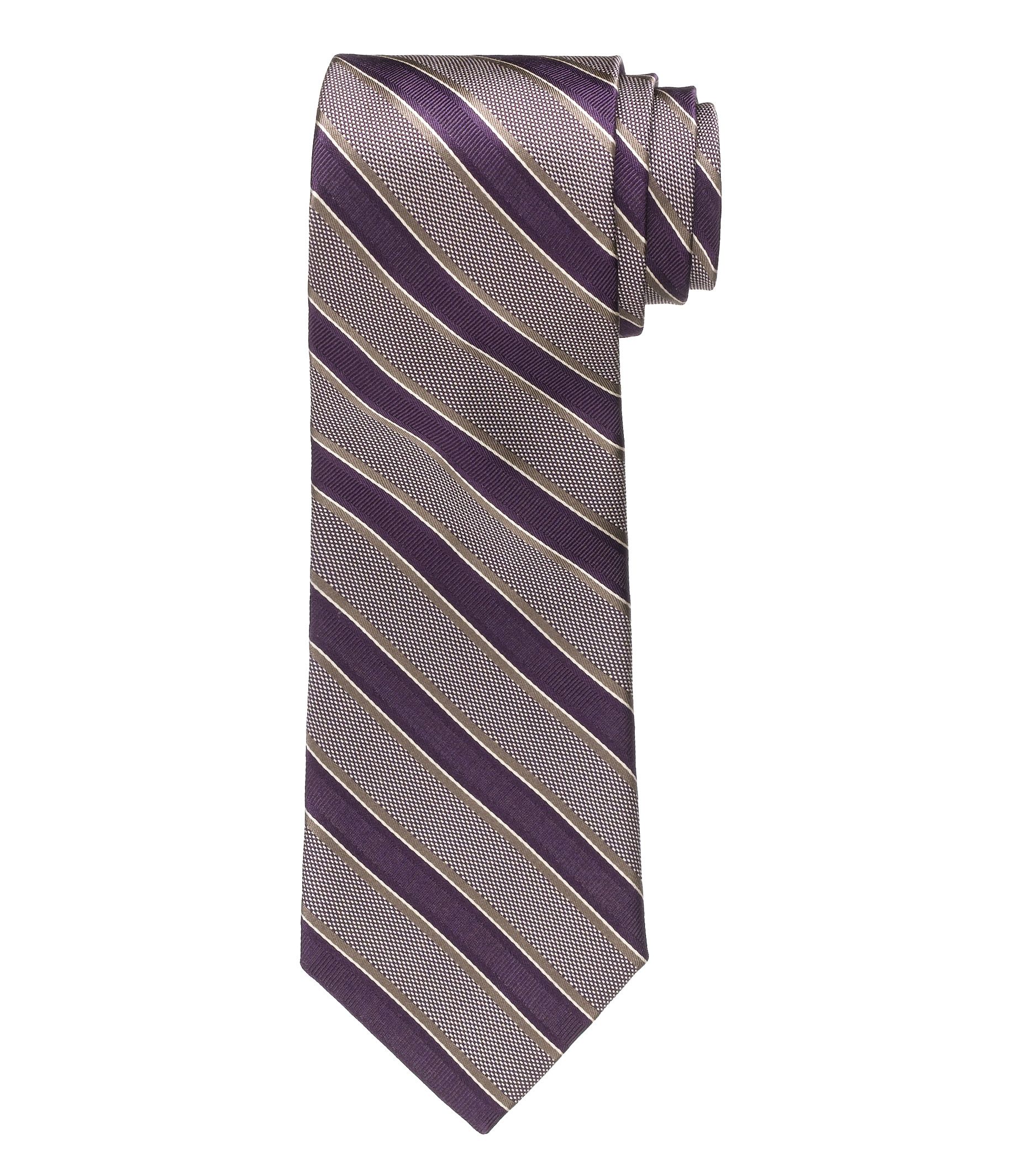 Joseph Textured Stripe Tie
