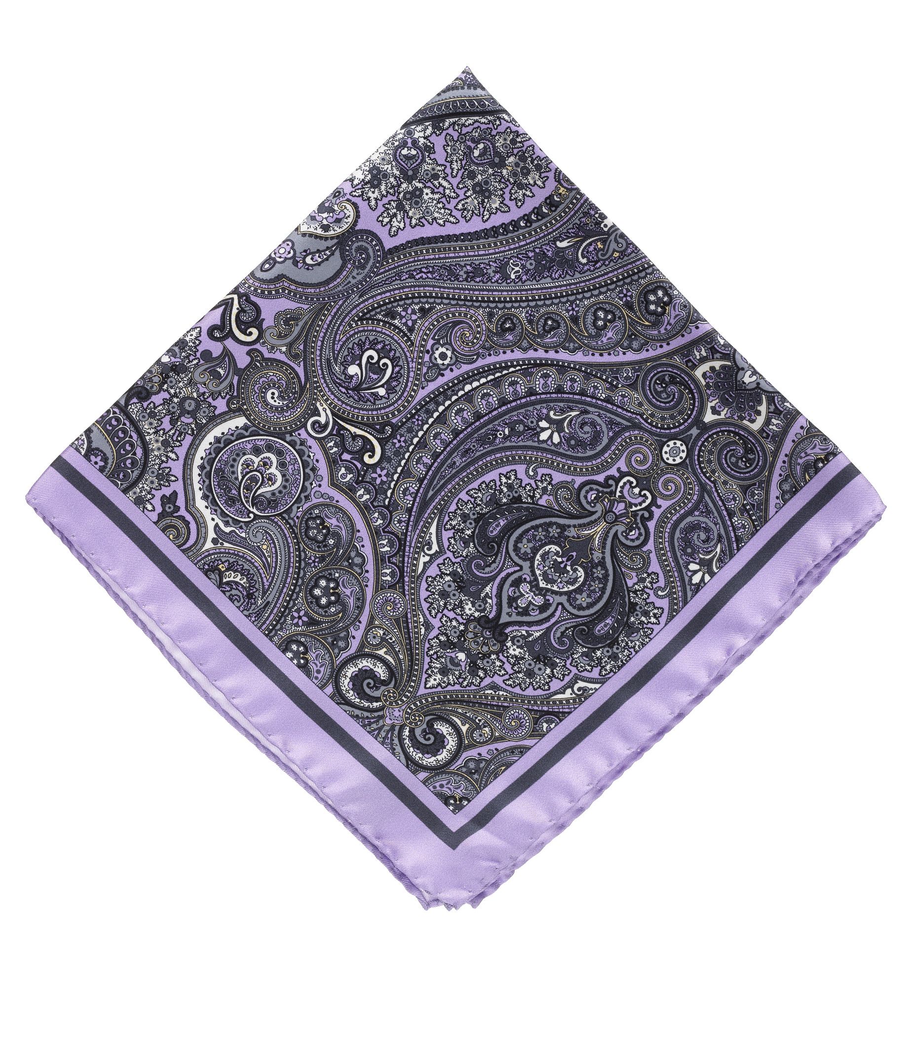 Tapestry Pocket Square- Purple