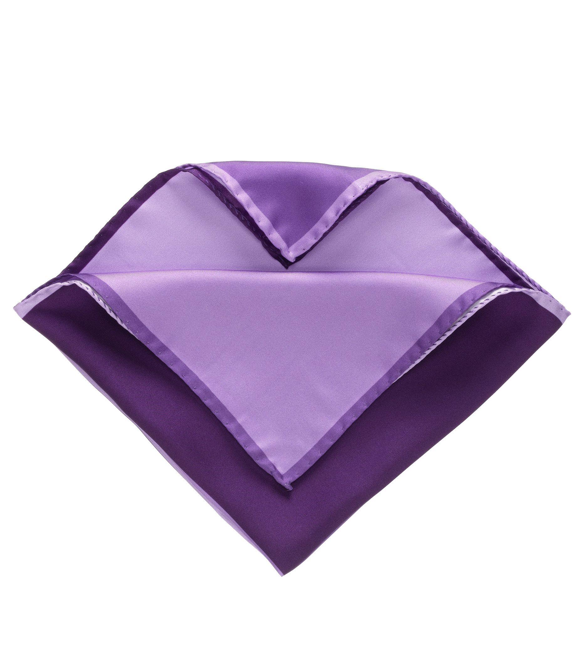 Four Color Solid Pocket Square- Peri