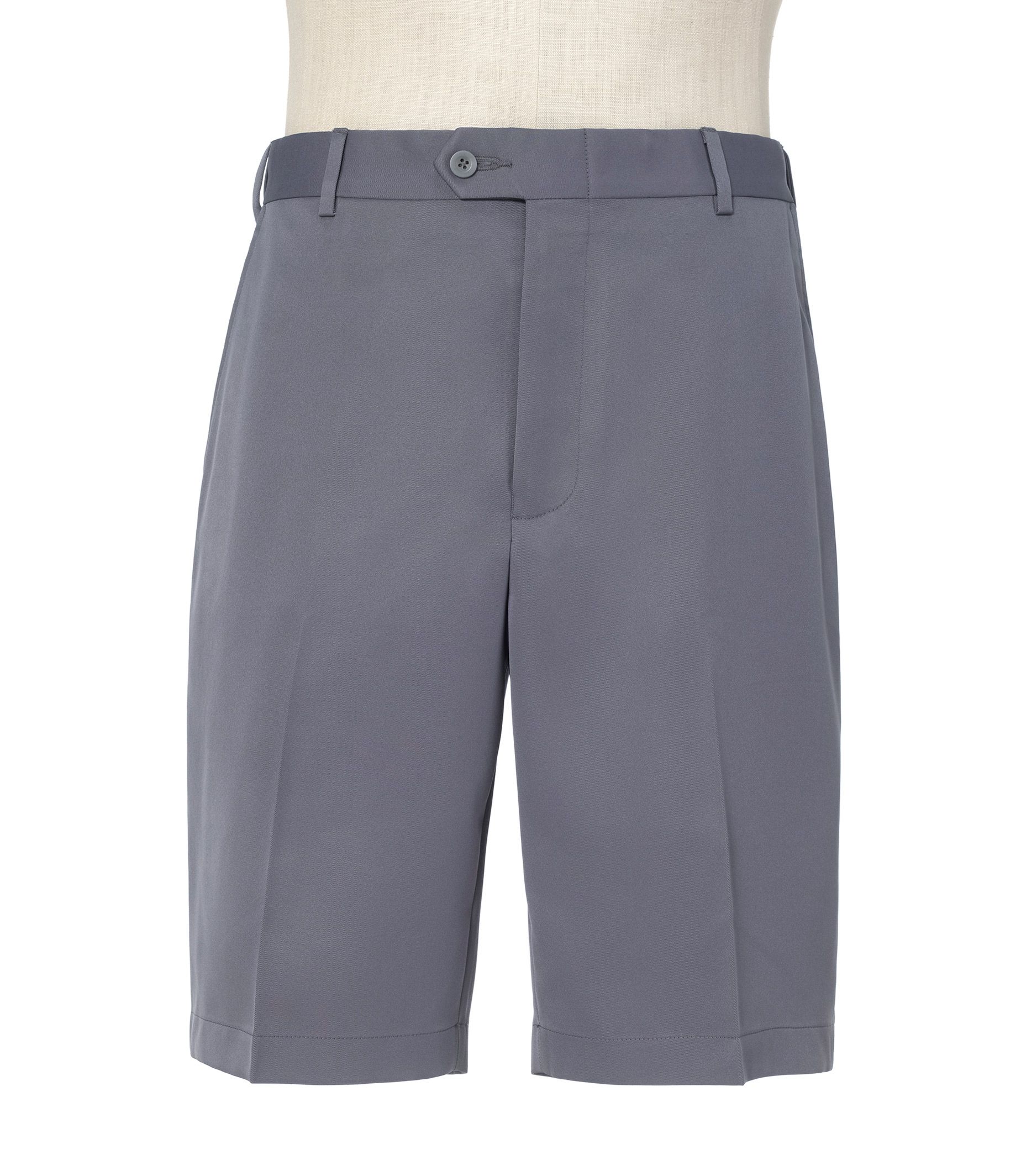David Leadbetter's Plain Front Performance Golf   Shorts Ext Sizes