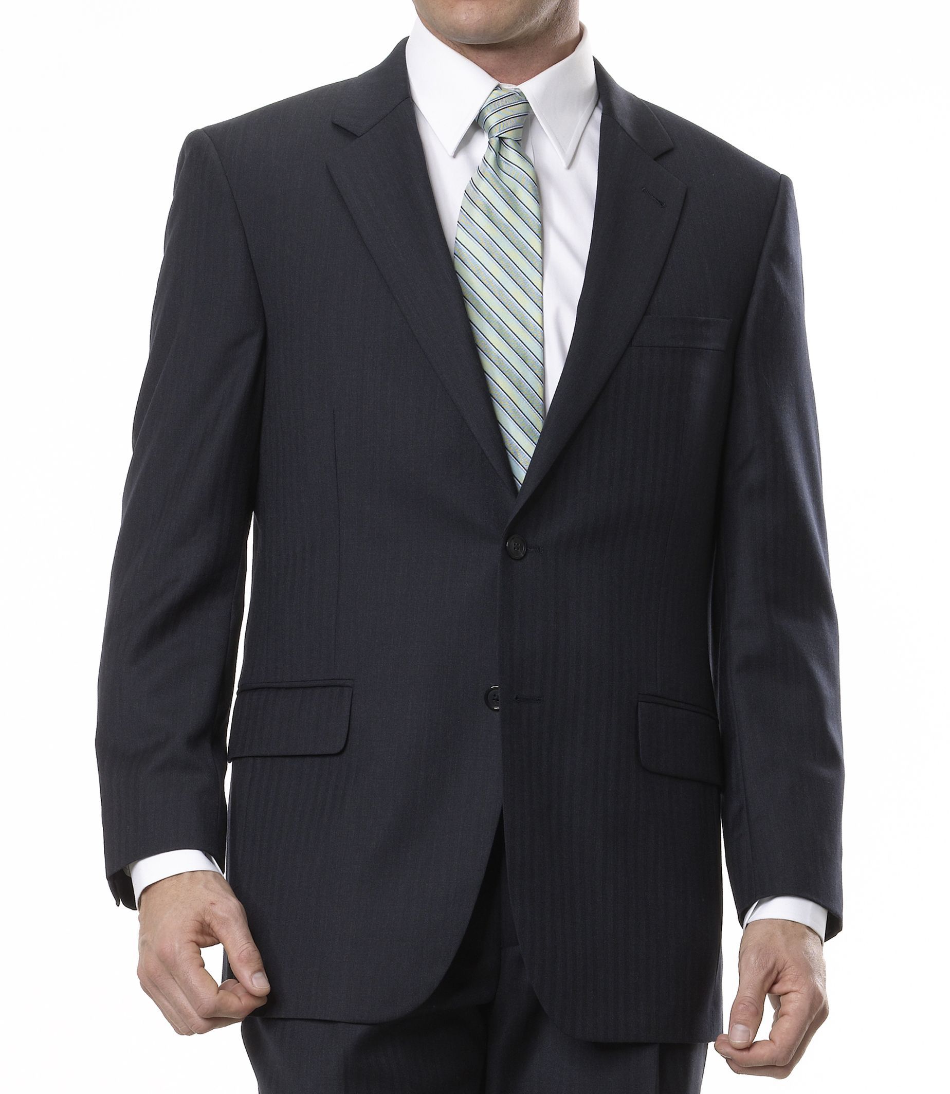 Signature 2-Button Tailored Fit Jacket