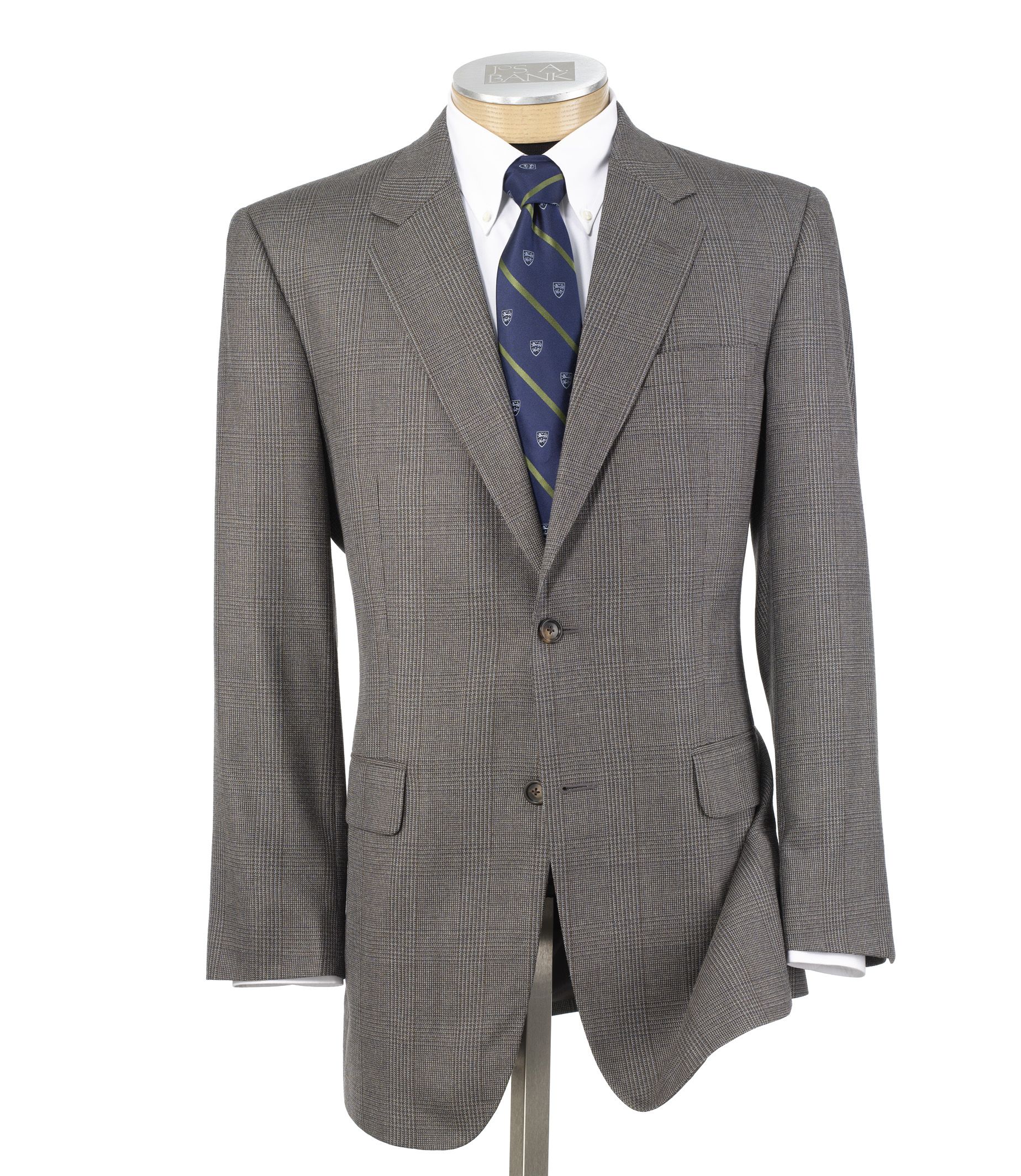 Executive 2-Button Silk/Wool Sportcoat
