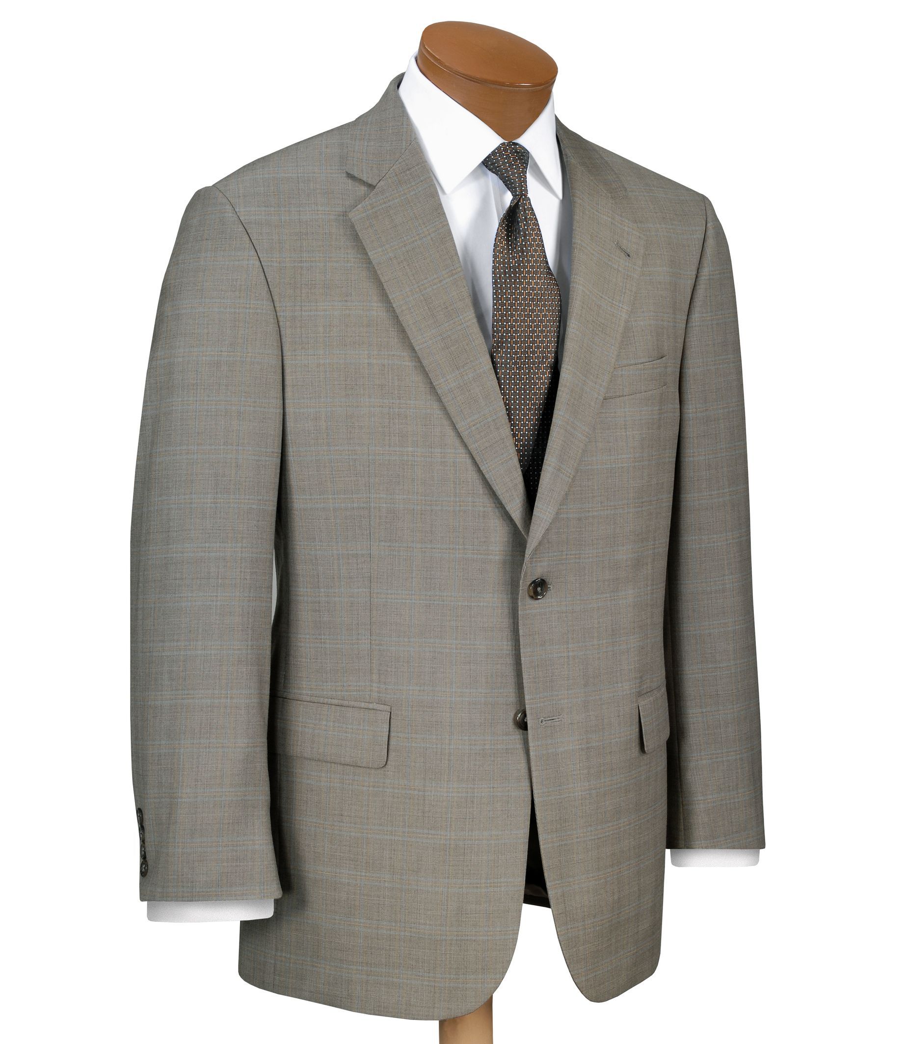 Signature 2-Button Wool Suit- Sizes 44 X-Long-52