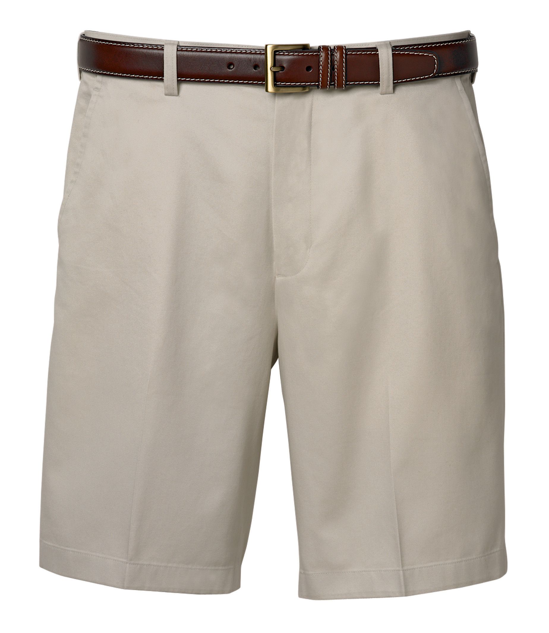 Traveler Cotton Shorts Plain Front- Sizes 44-48