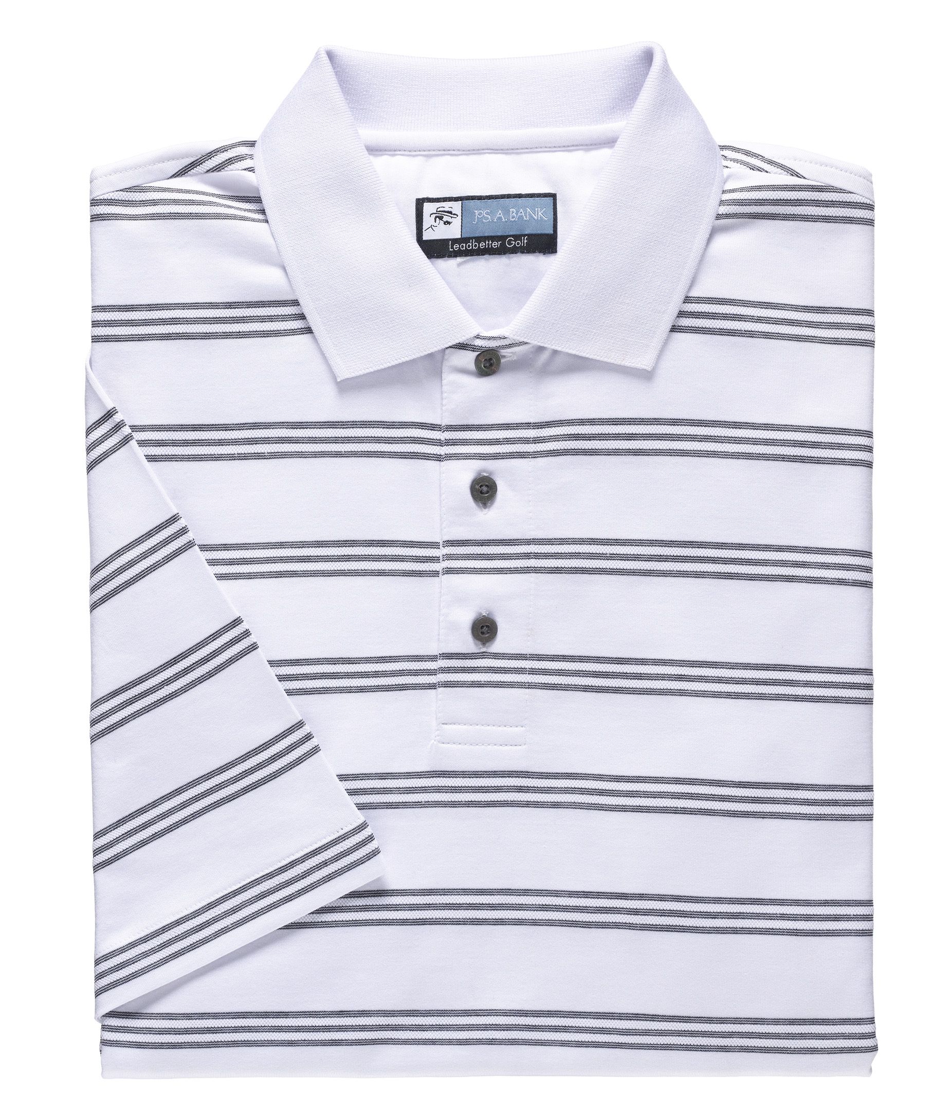 David Leadbetter Stays Cool Golf Polo with Fast-Dry Fabric