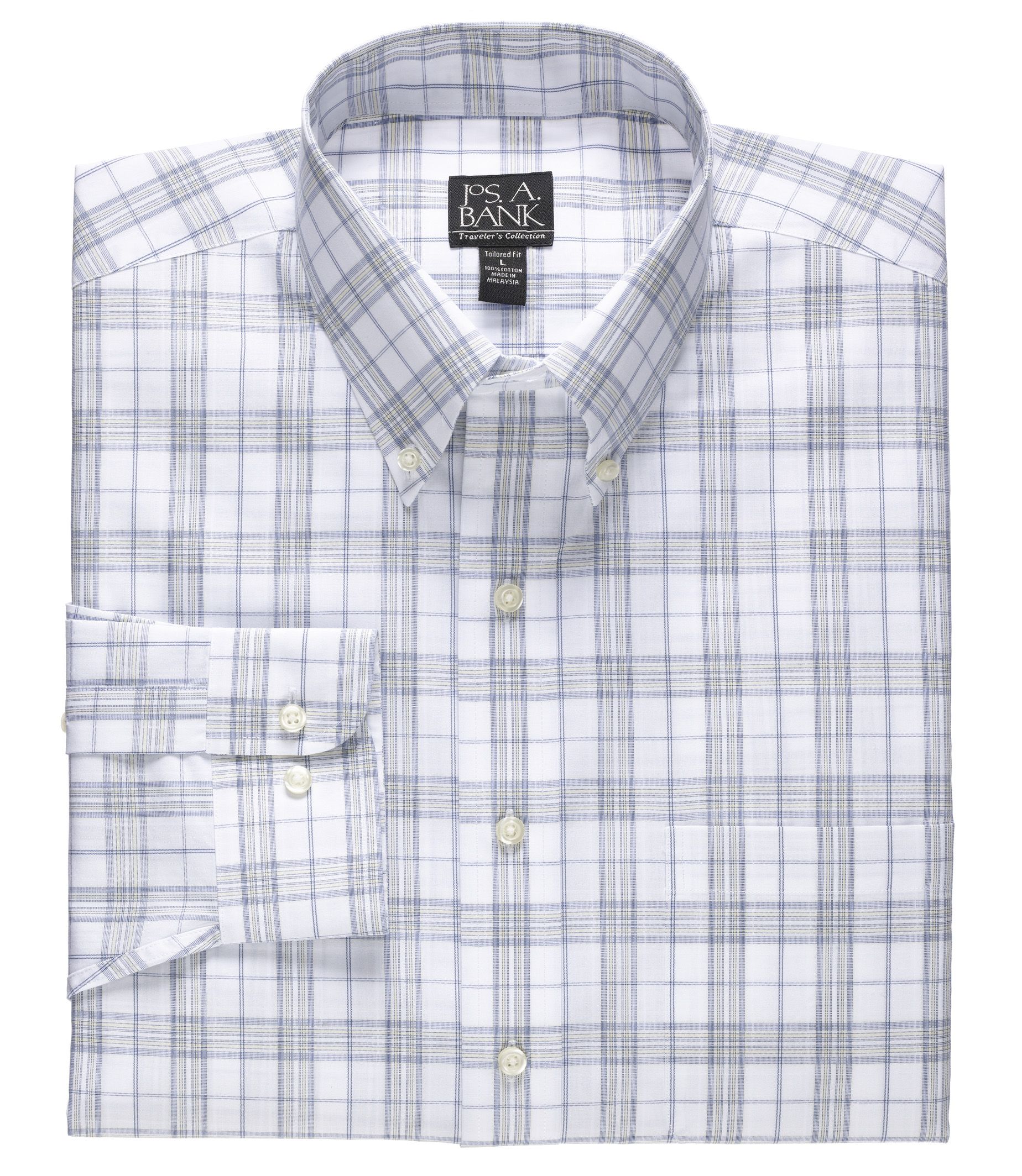 Traveler Long-Sleeve Buttondown Sportshirt