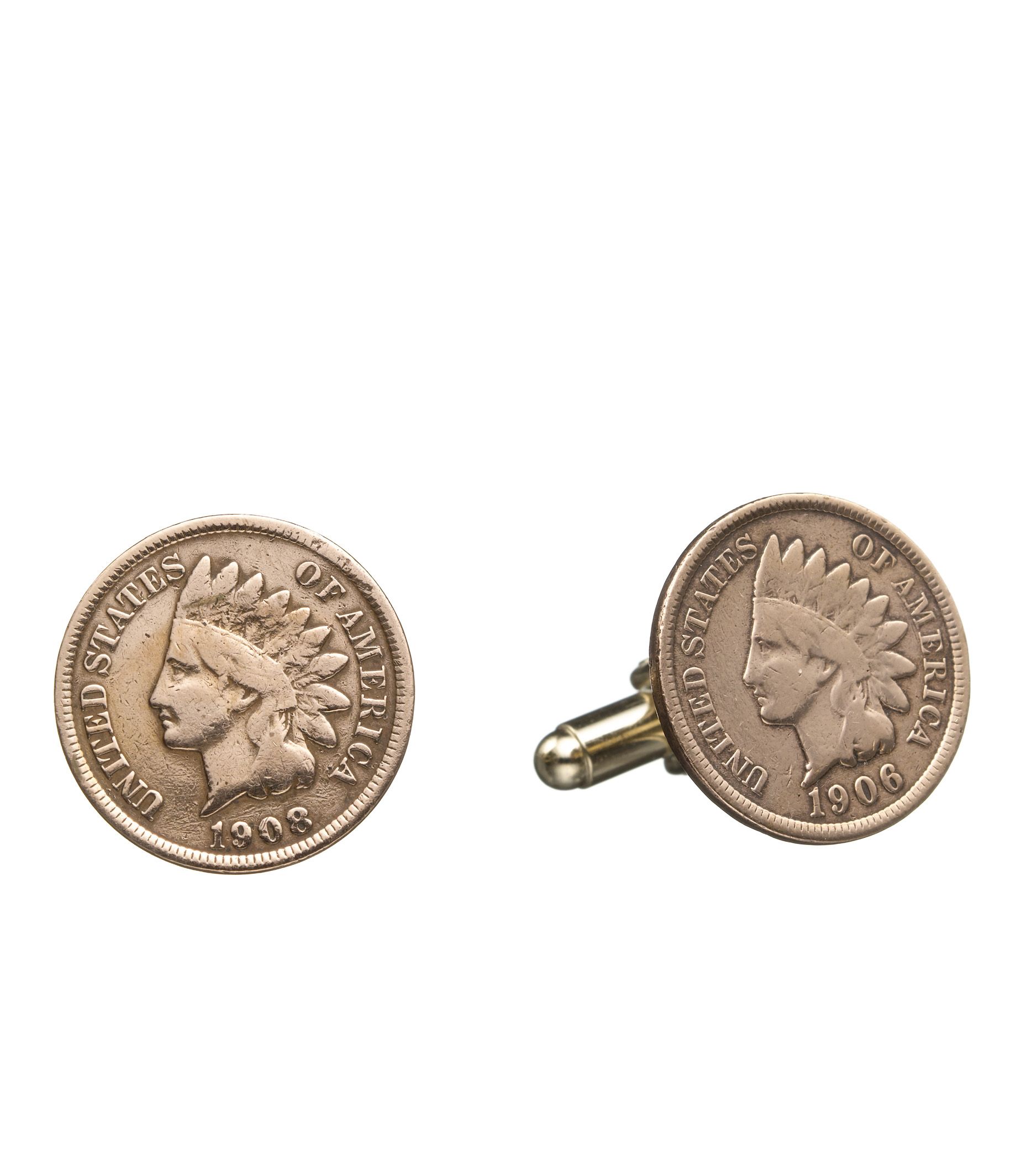 Indian Head Penny Cufflinks