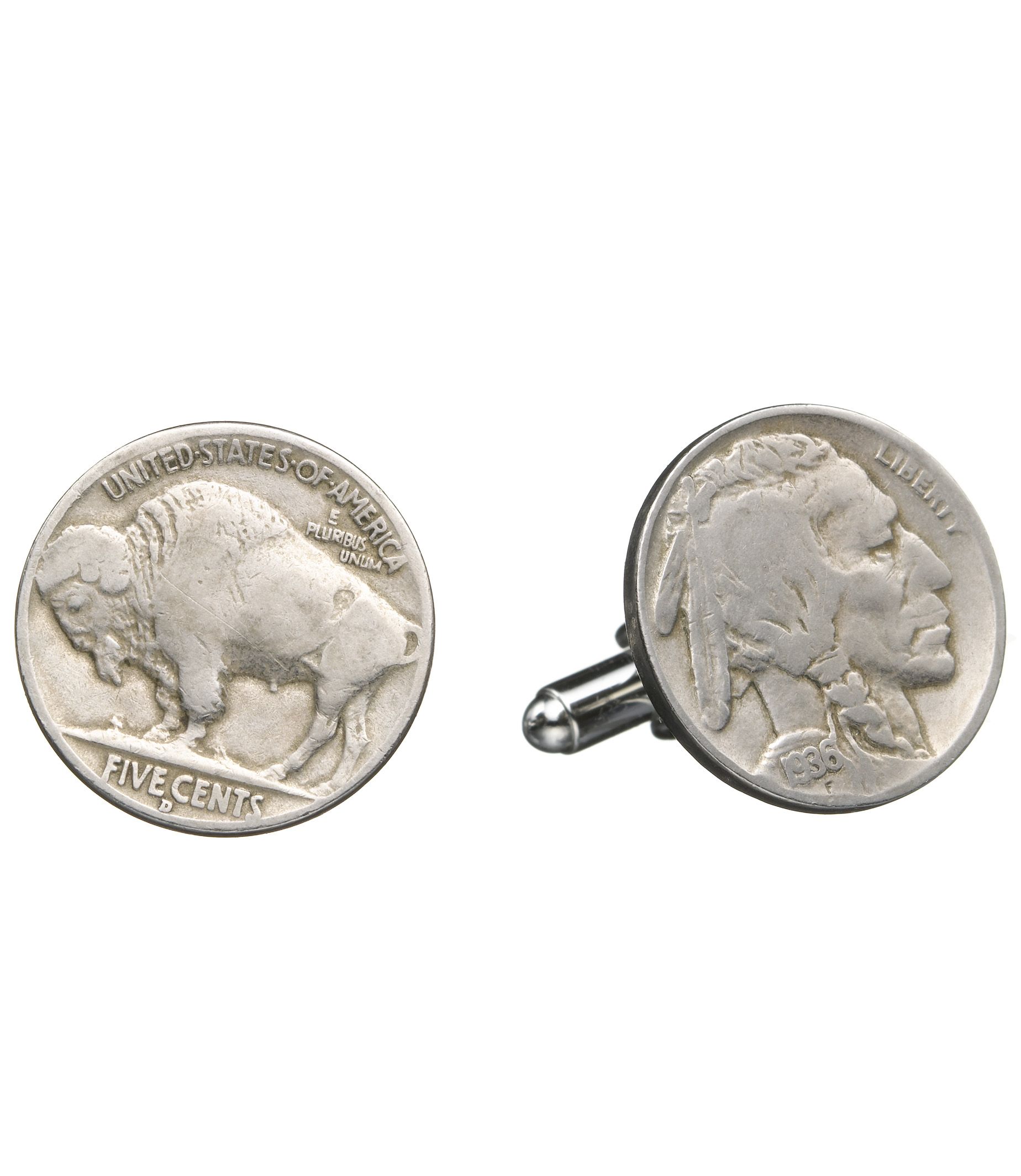 Buffalo Nickle Cufflinks