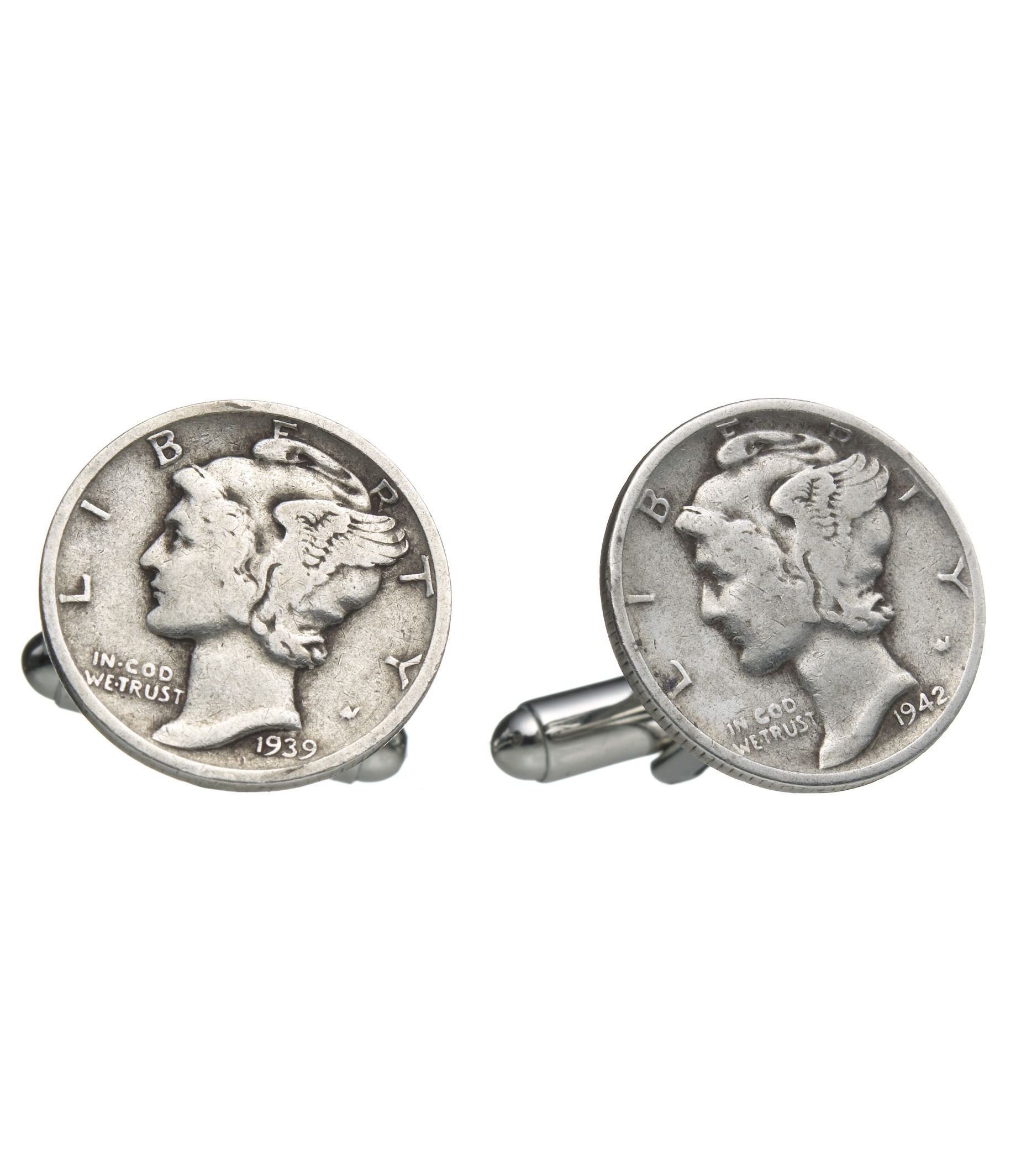 Mercury Dime Cufflinks