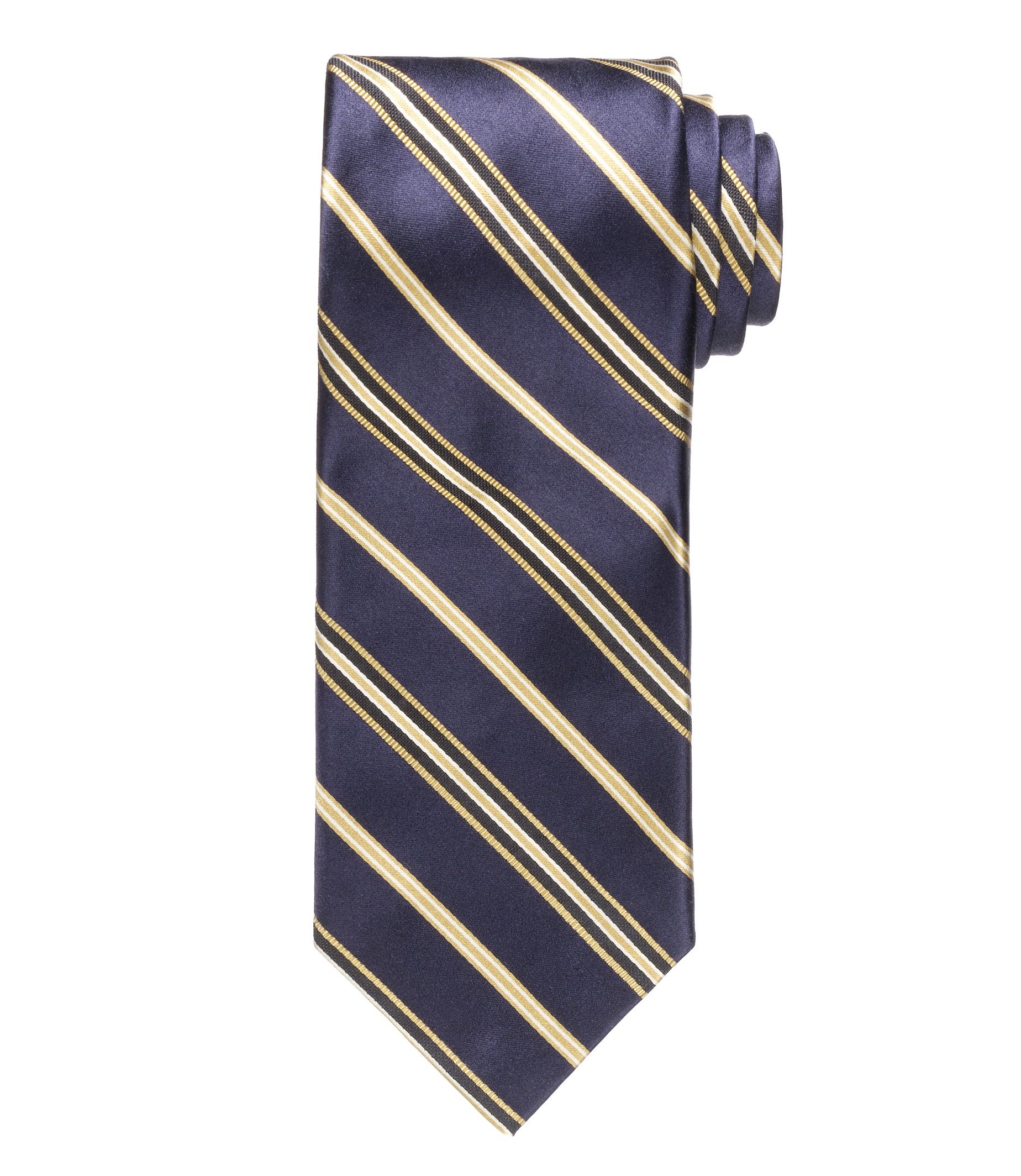Signature Platinum Multi Stripe Tie