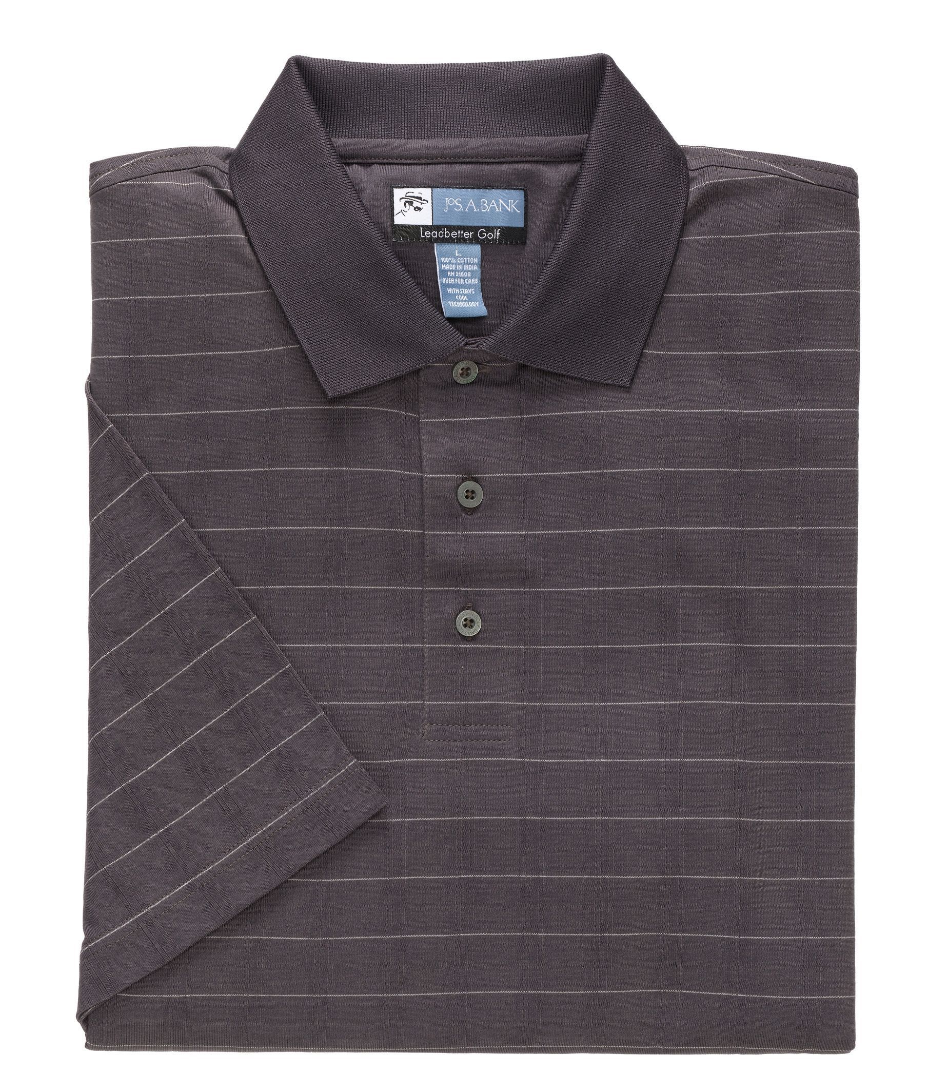 David Leadbetter Stays Cool Polo with Fast-Dry Fabric Big/Tall
