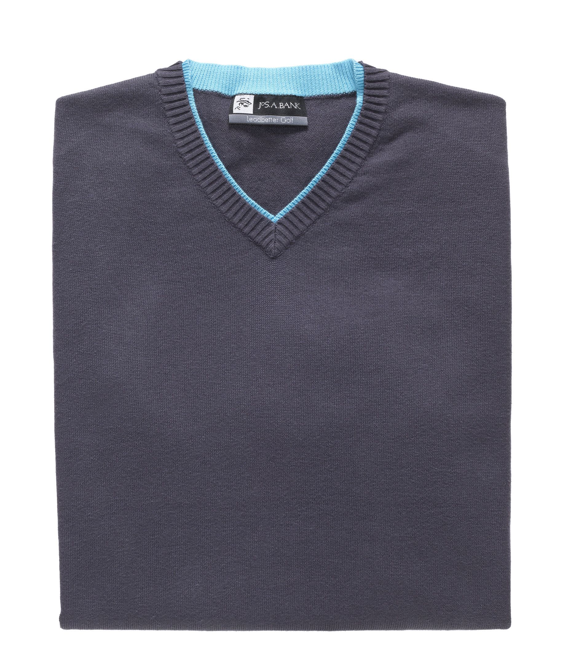David Leadbetter Tipped Vest Big/Tall