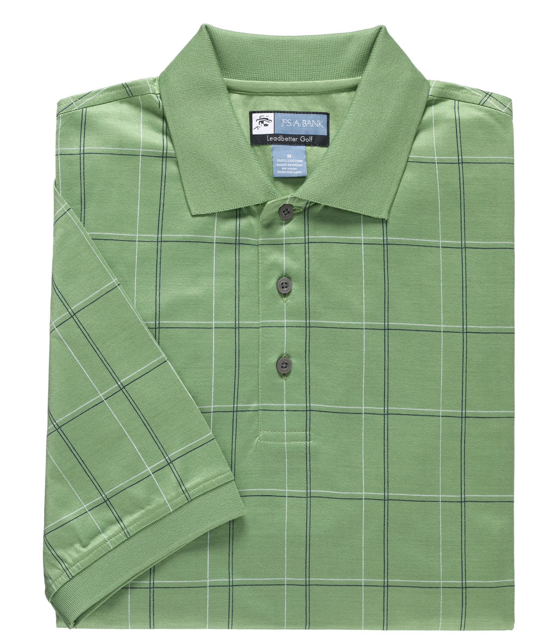 David Leadbetter Stays Cool Pattern Golf Polo