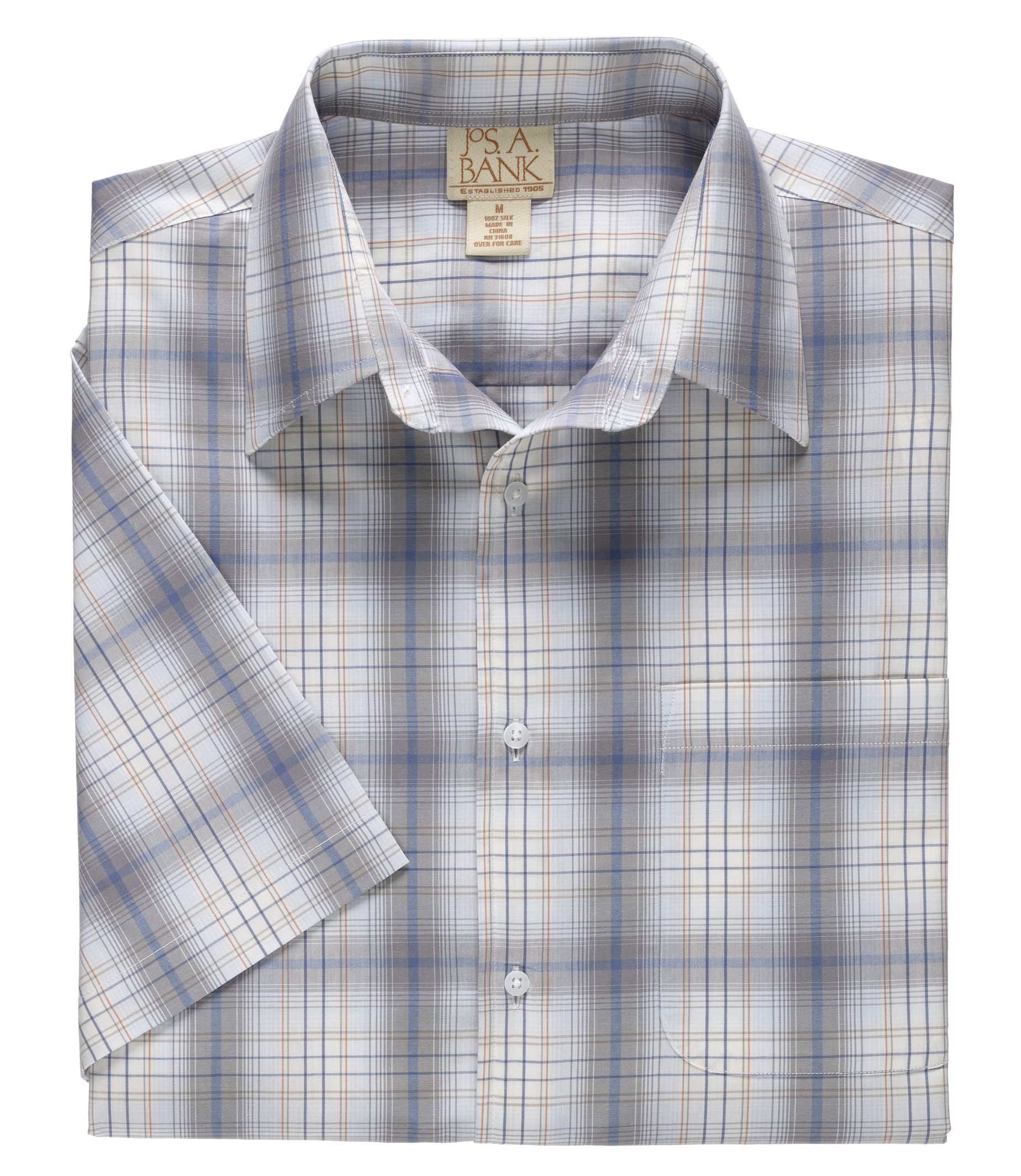 VIP Take it Easy Short Sleeve Point Collar Pattern Sportshirt