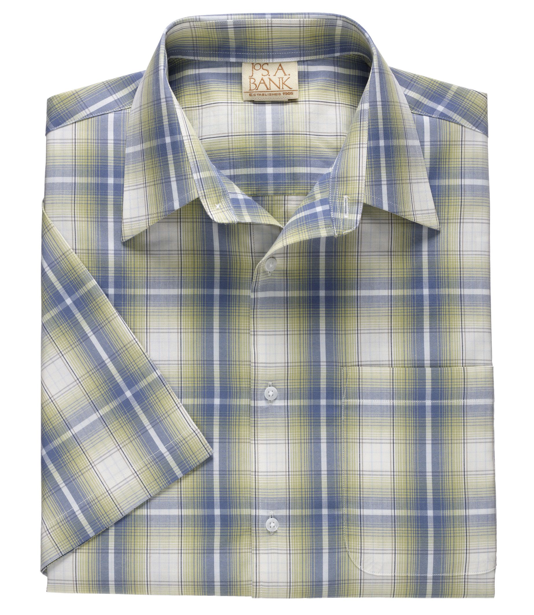 VIP Take it Easy Short Sleeve Point Collar Pattern Sportshirt