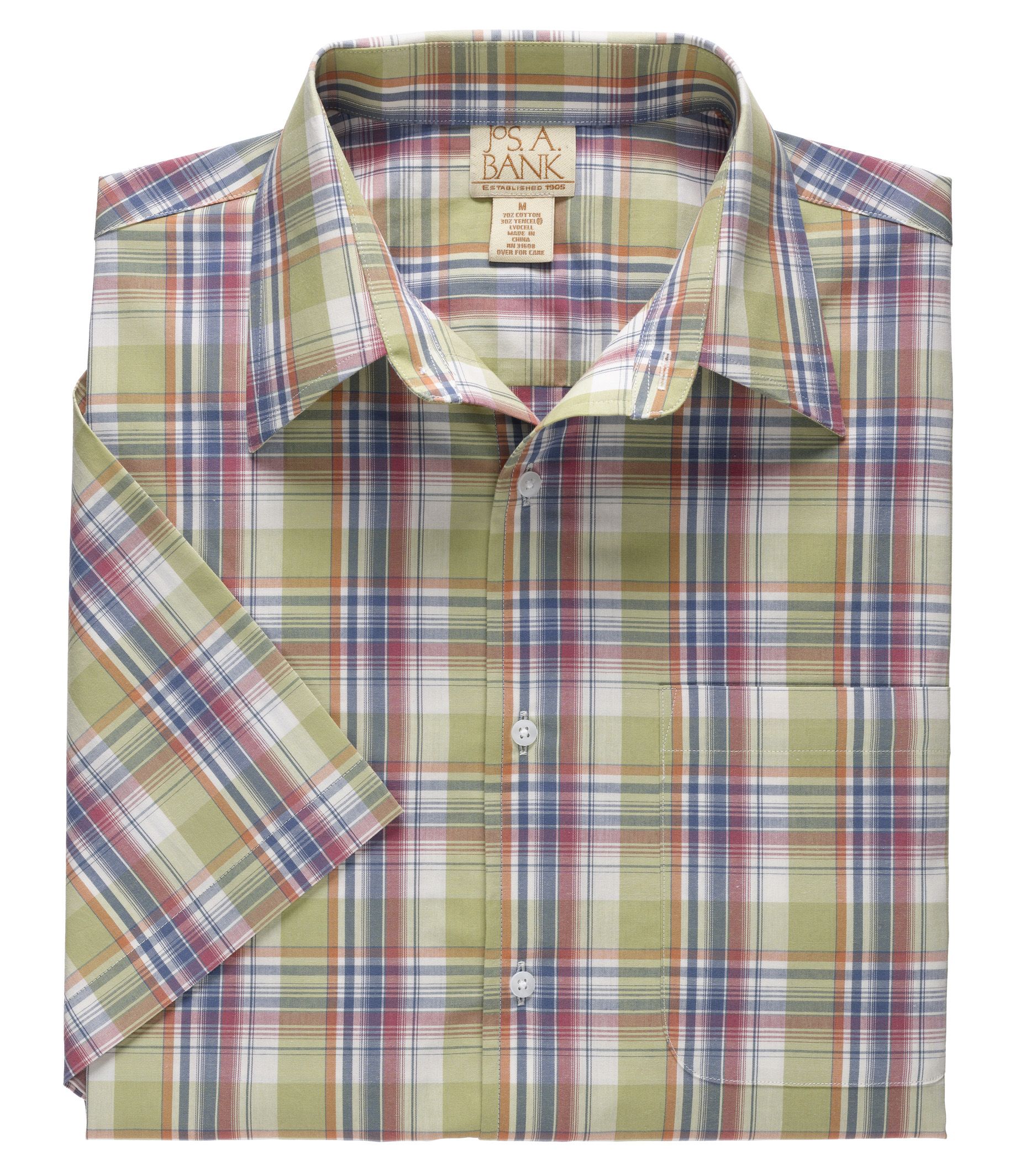 VIP Take it Easy Short Sleeve Point Collar Pattern Sportshirt