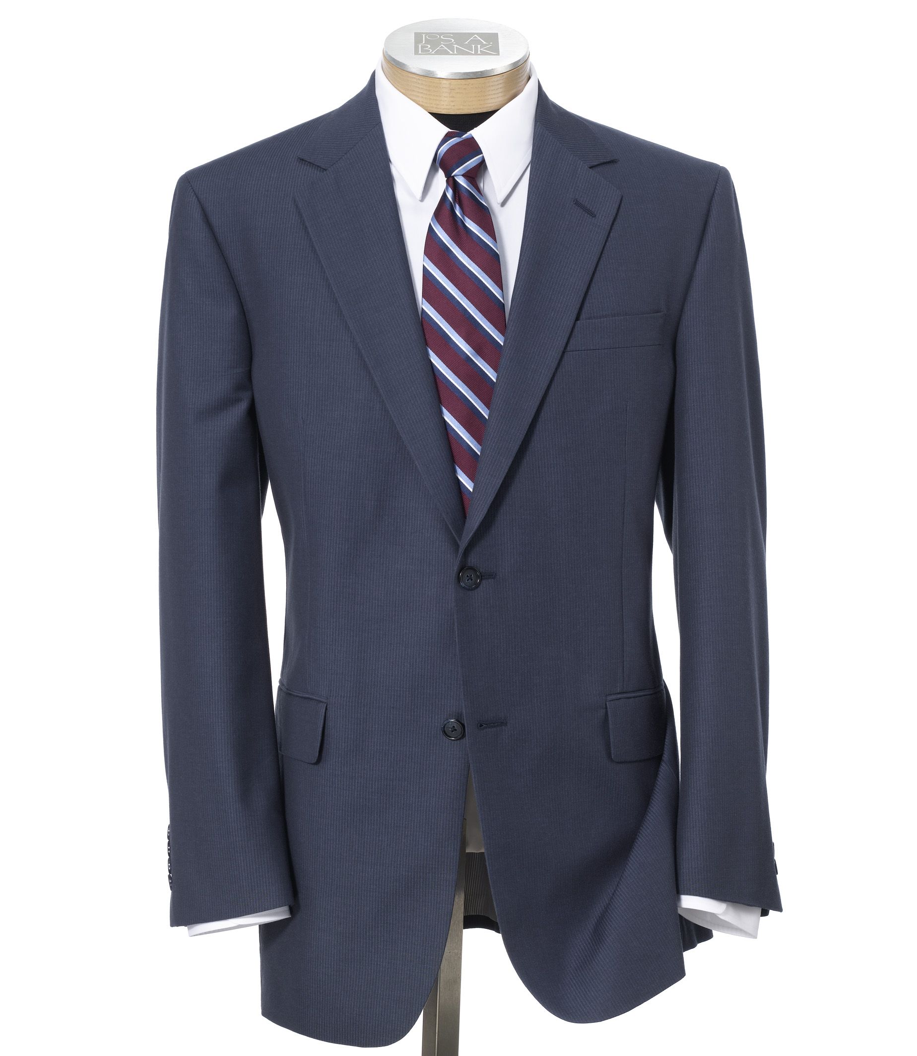 Tropical Blend 2 Button Suit with Plain Front Trousers