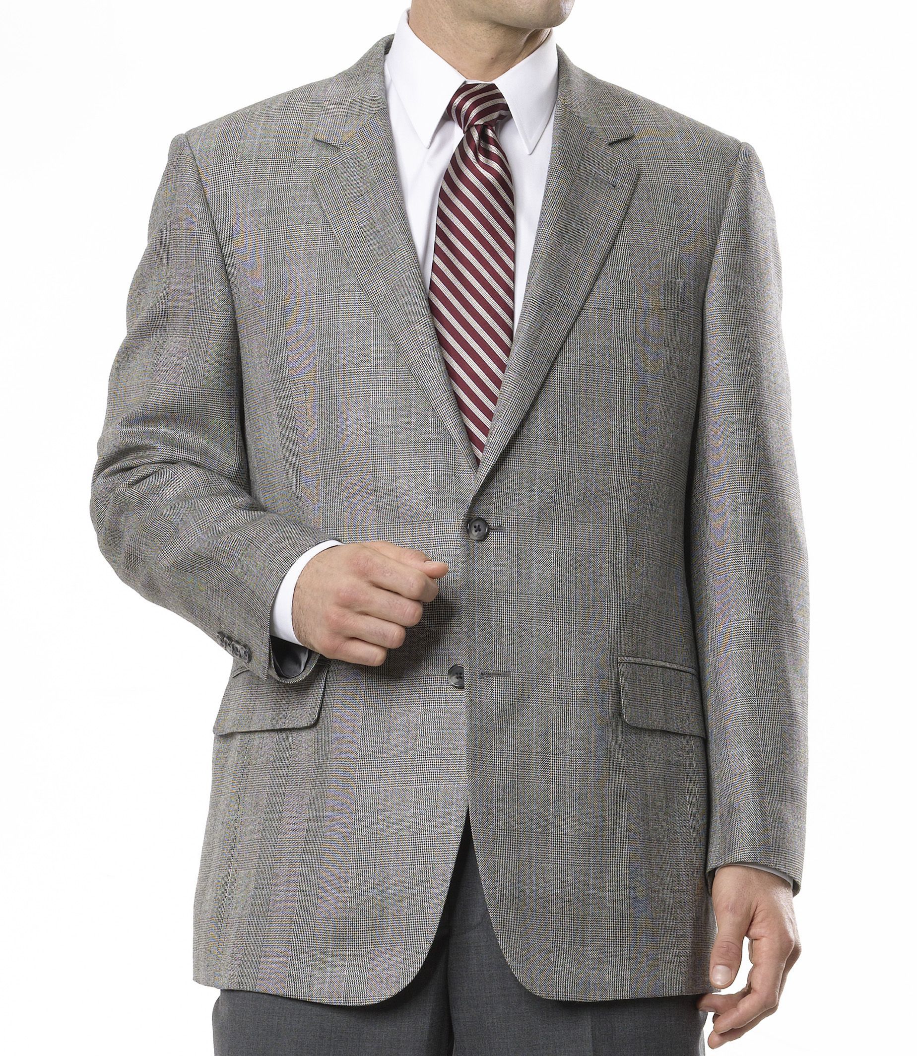 Signature silk/camelhair 2-Button Sportcoat Regal Fit