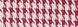 RED HOUNDSTOOTH TWIL