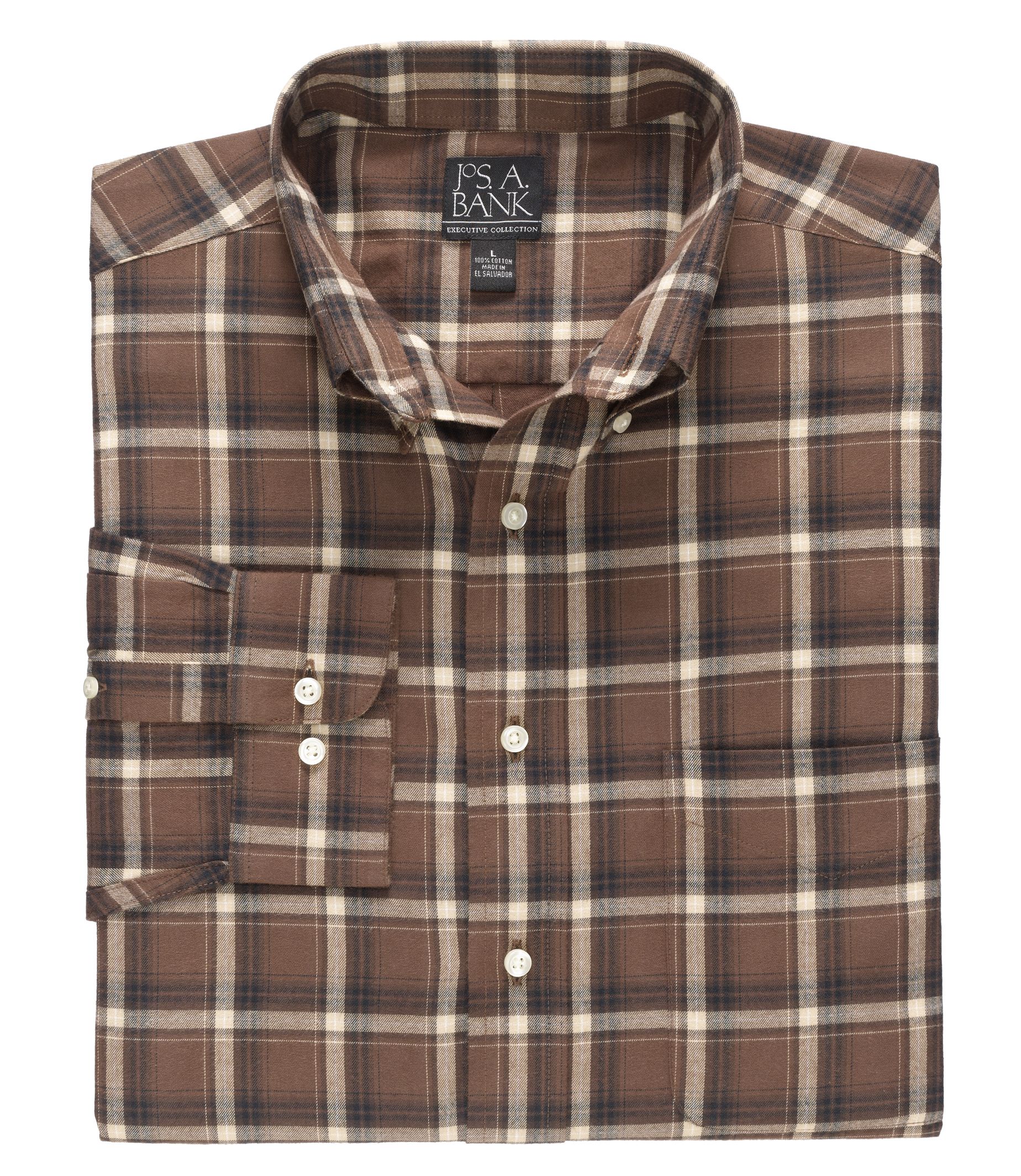 Executive Long Sleeve Cotton Sportshirt