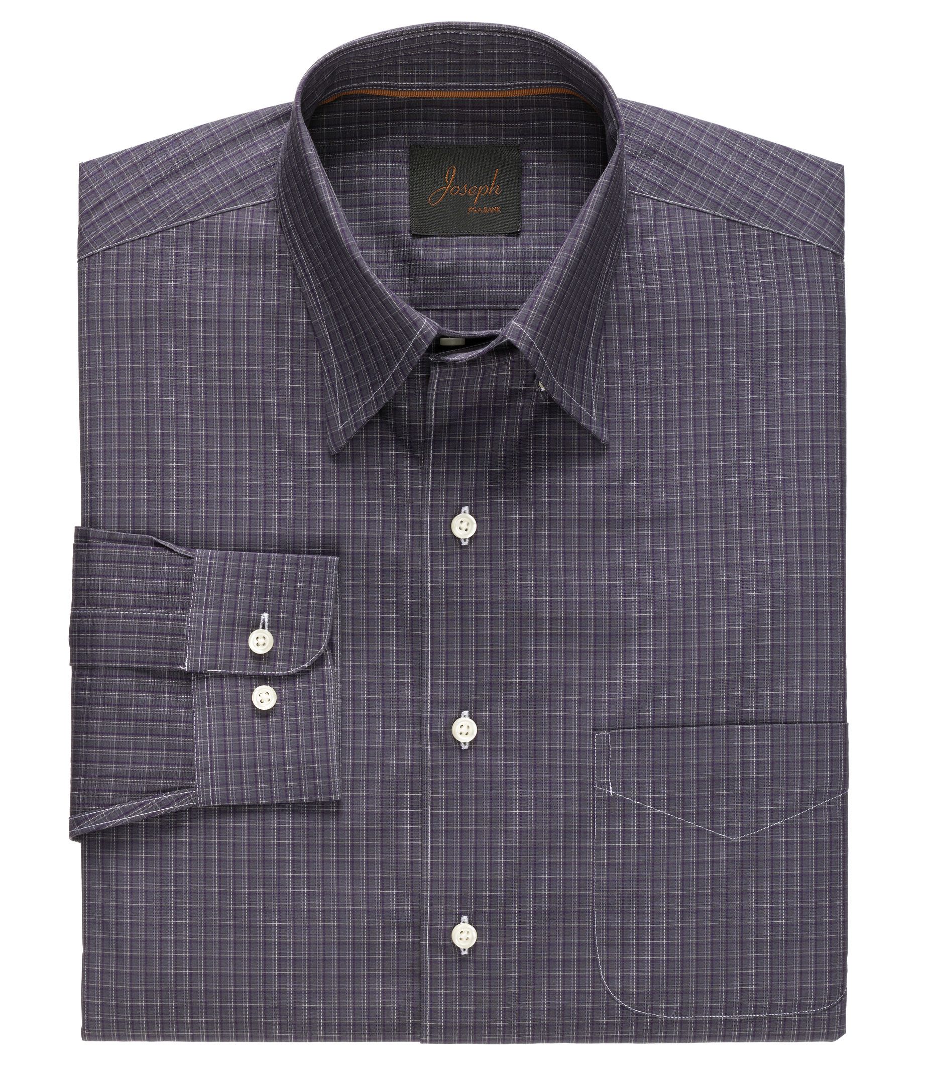 Joseph Long-Sleeve Hidden Buttondown Collar Sportshirt Tailored Fit