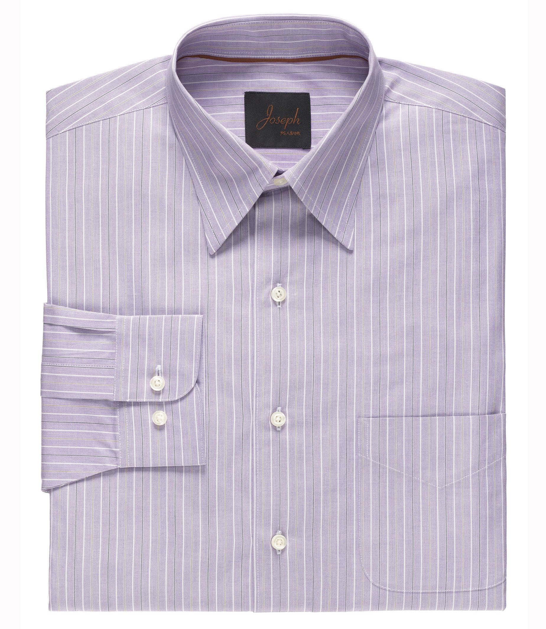 Joseph Long-Sleeve Hidden Buttondown Collar Sportshirt Tailored Fit